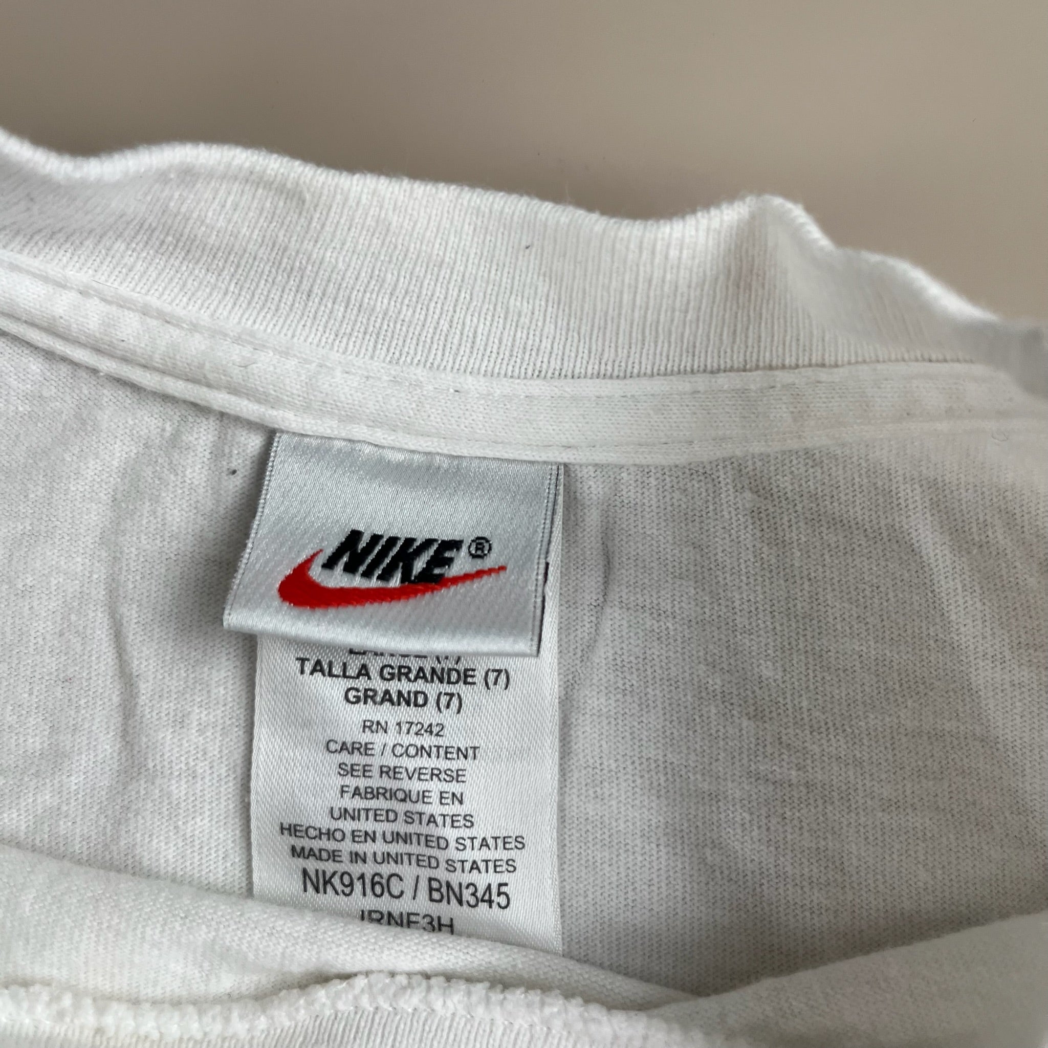 Vintage Nike Athletics Longsleeve 4T