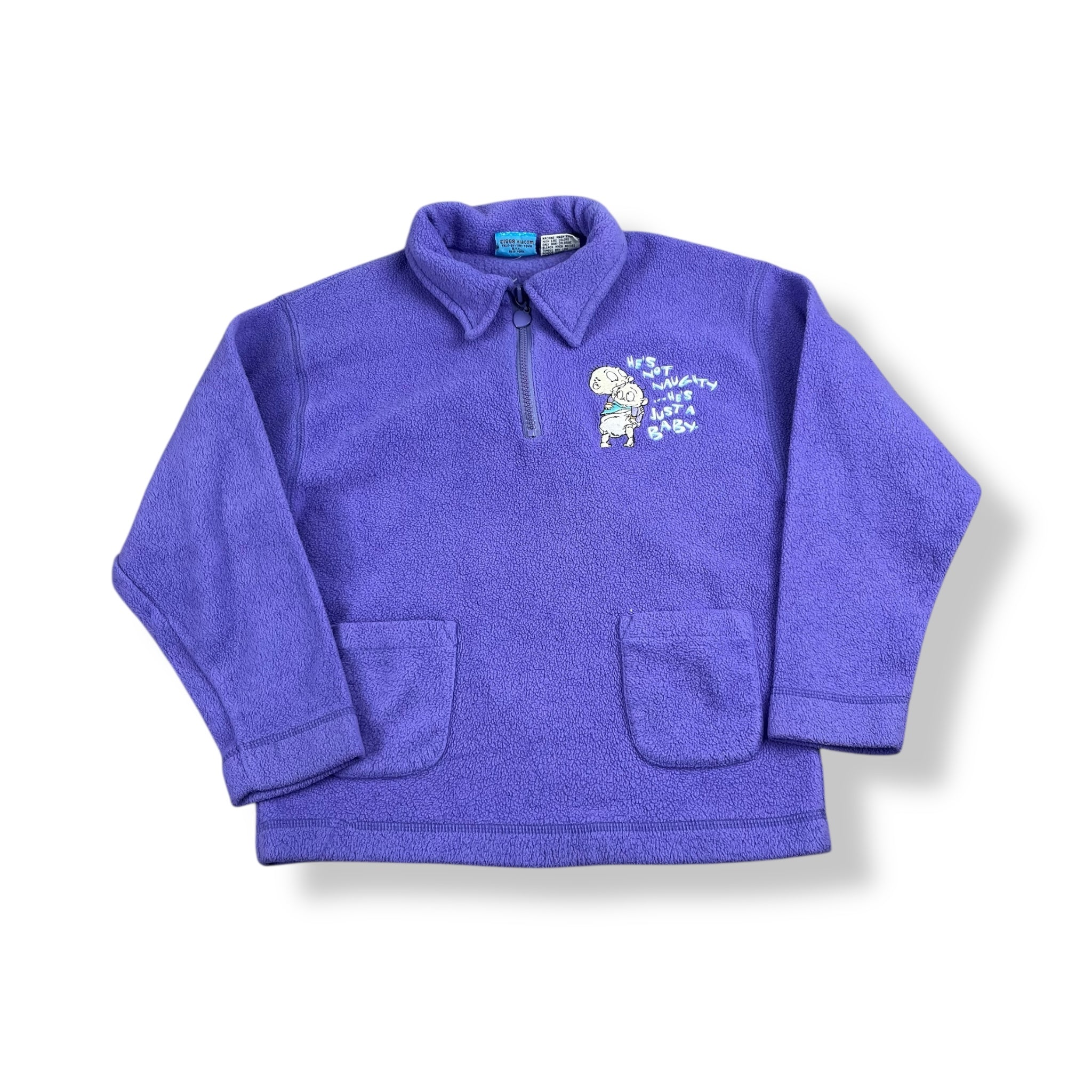 Vintage '98 Rugrats Fleece Quarter Zip 6T
