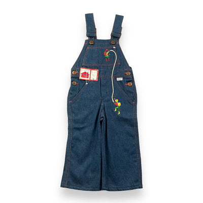 Vintage Deadstock Wrangler Overalls 2T