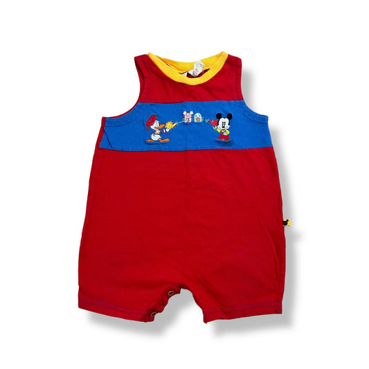 Vintage Mickey Mouse Romper 24 Months