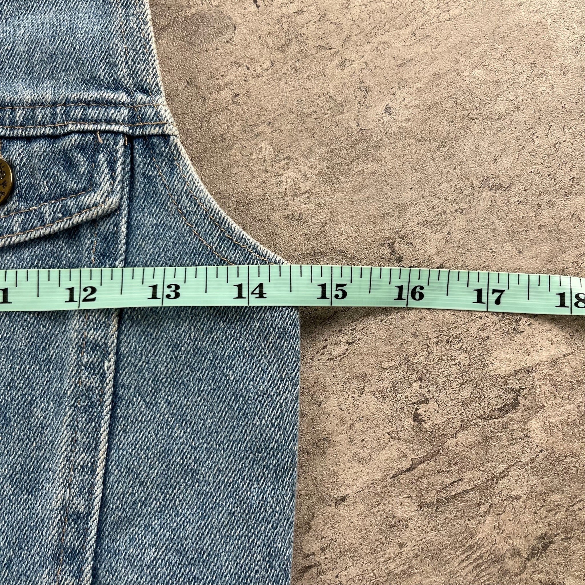 Vintage Dannys First Denim Vest 4/5T