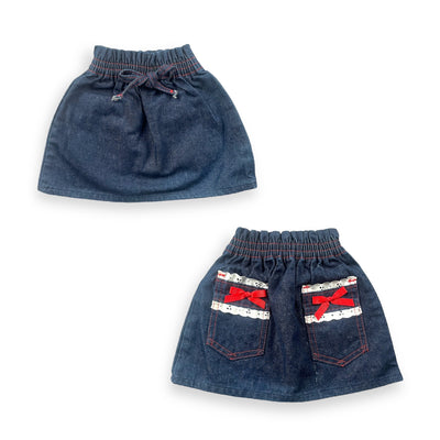 Vintage Denim Skirt 2T