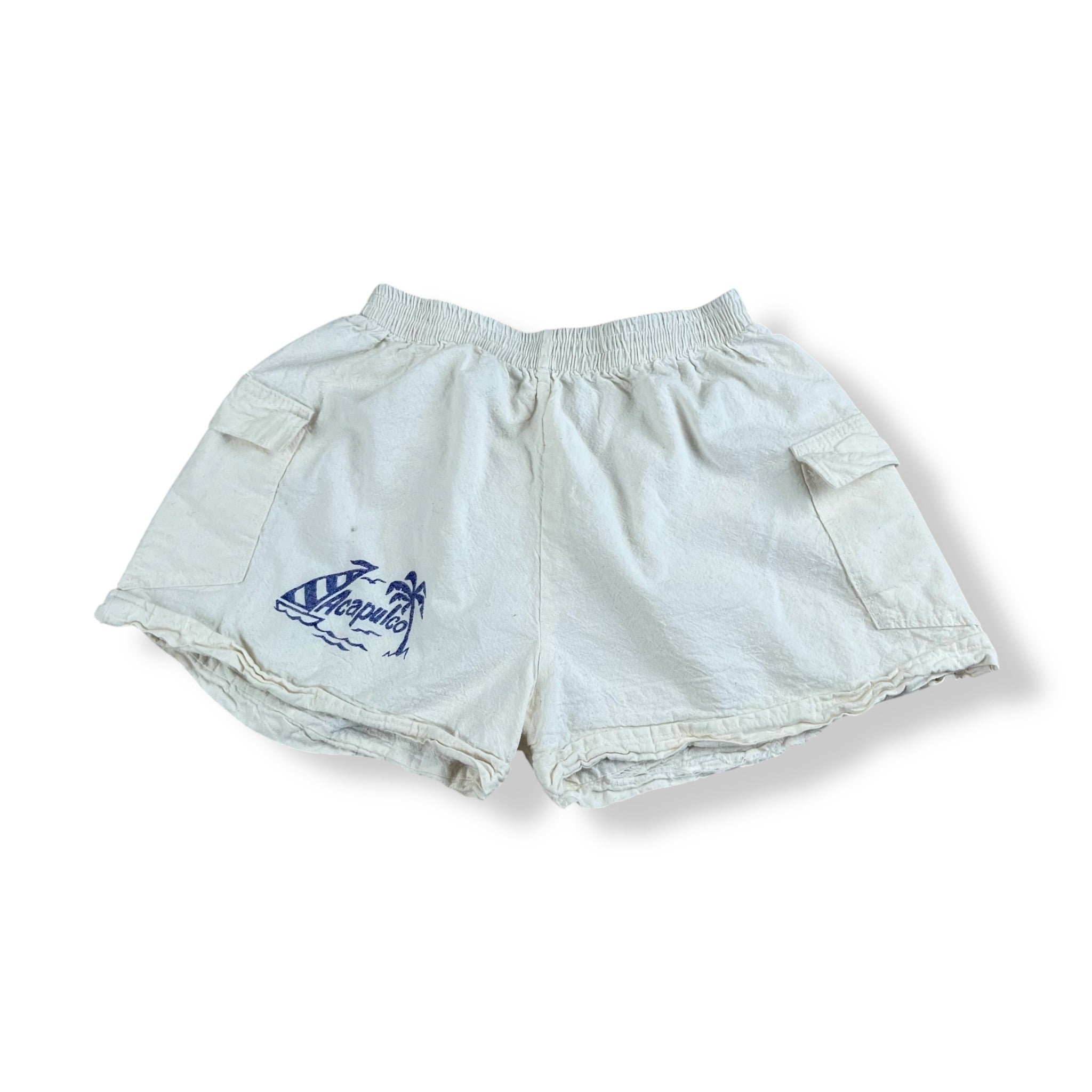 Vintage Acapulco Linen Shorts 4T