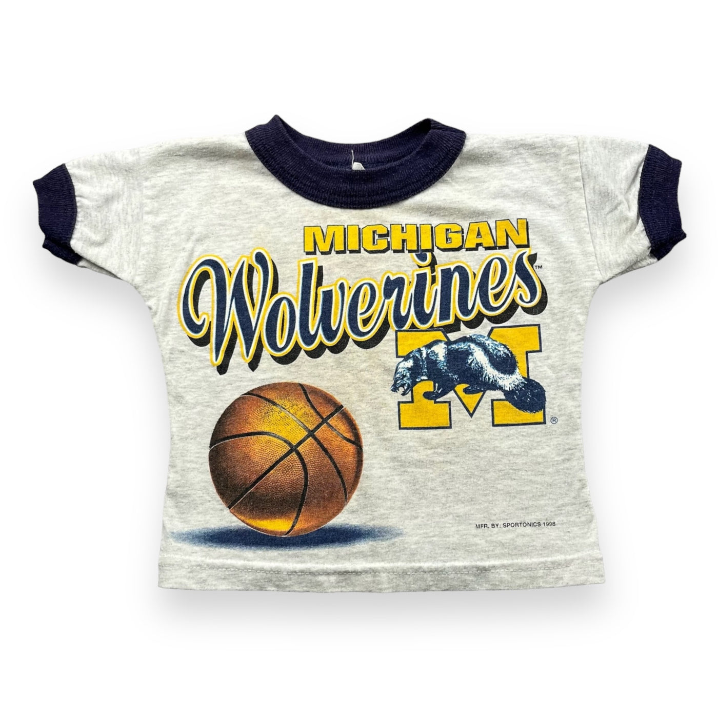 Vintage ‘98 Michigan Wolverines T-Shirt 18 Months