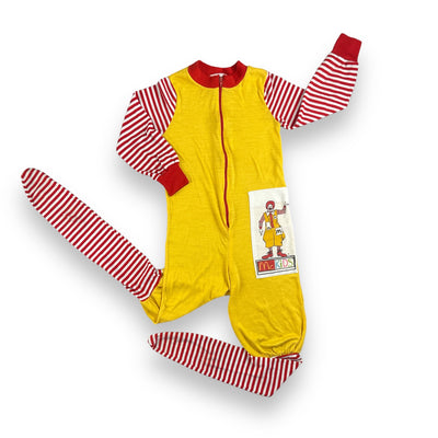 Vintage Ronald McDonald Pj Footie 6/7