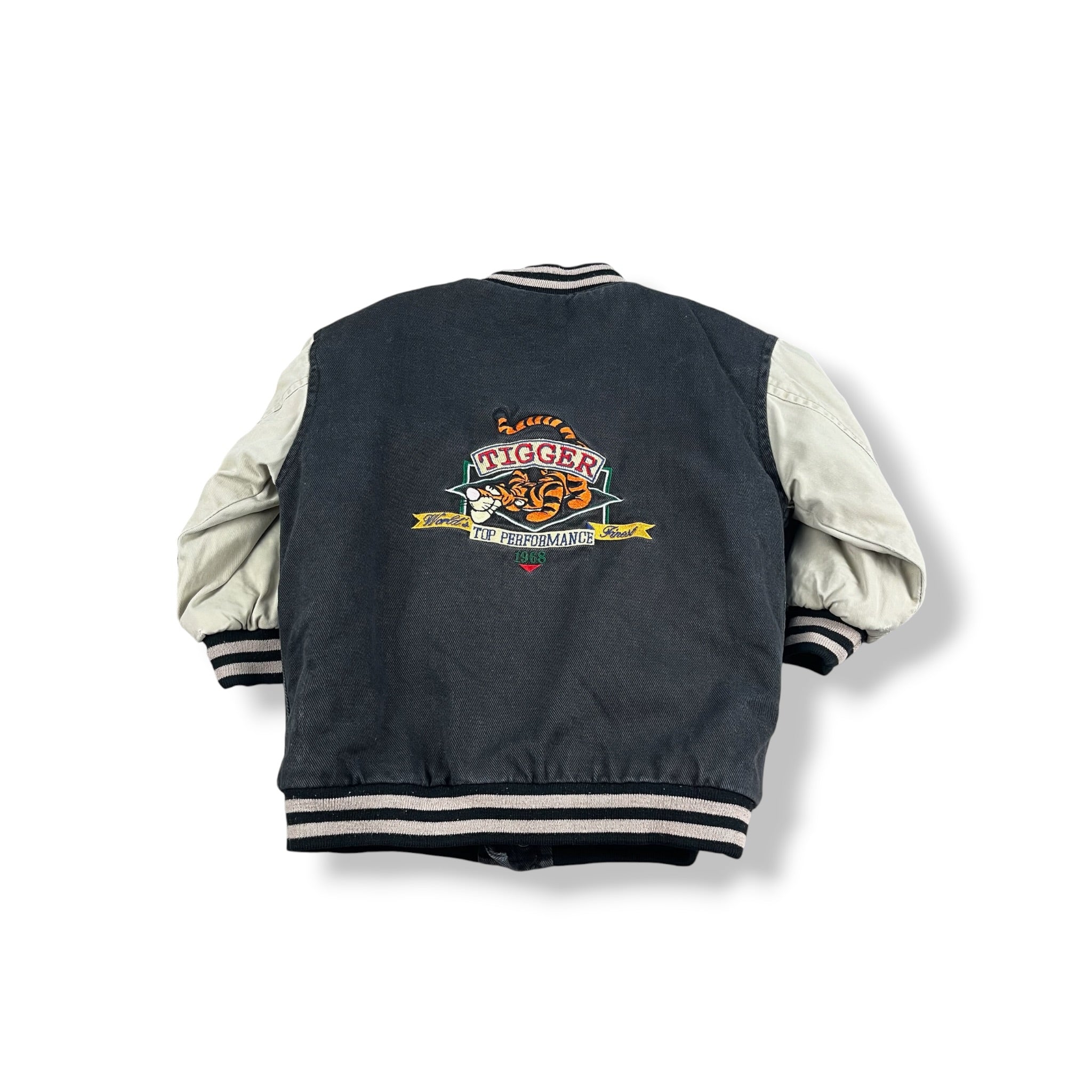 Vintage Disney Tigger Letterman Jacket 3/4T