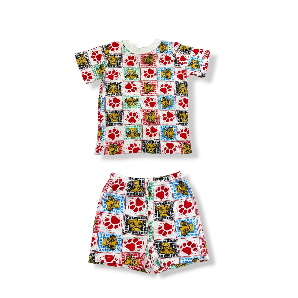 Vintage Lion King Pj Set 3/4T