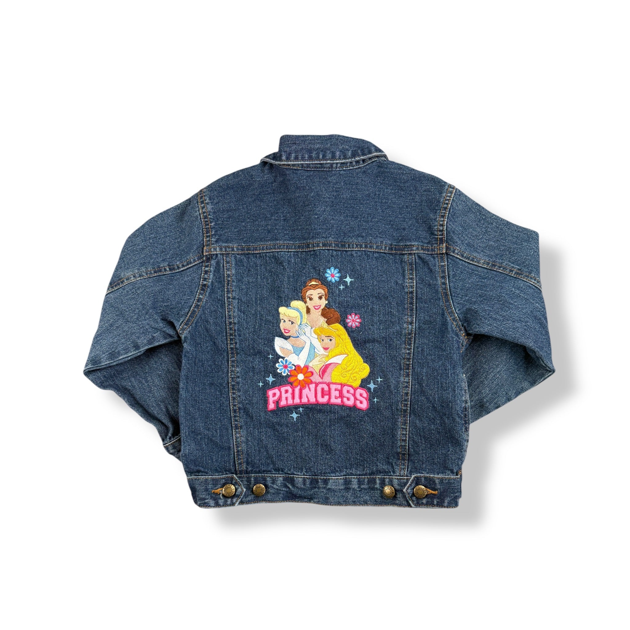 Y2K Disney Princess Denim Jacket 4T