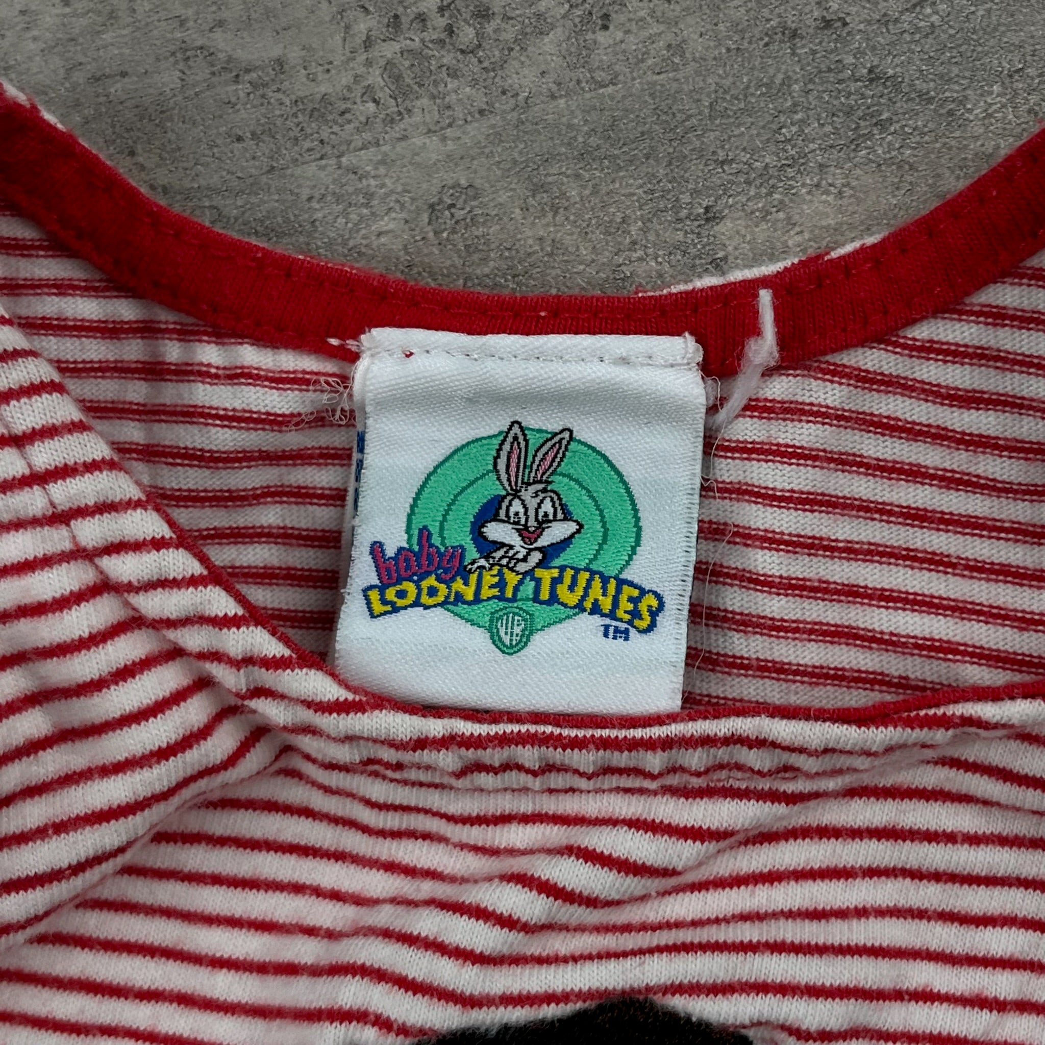 Vintage Baby Looney Tunes Onesie 6-9 Mo