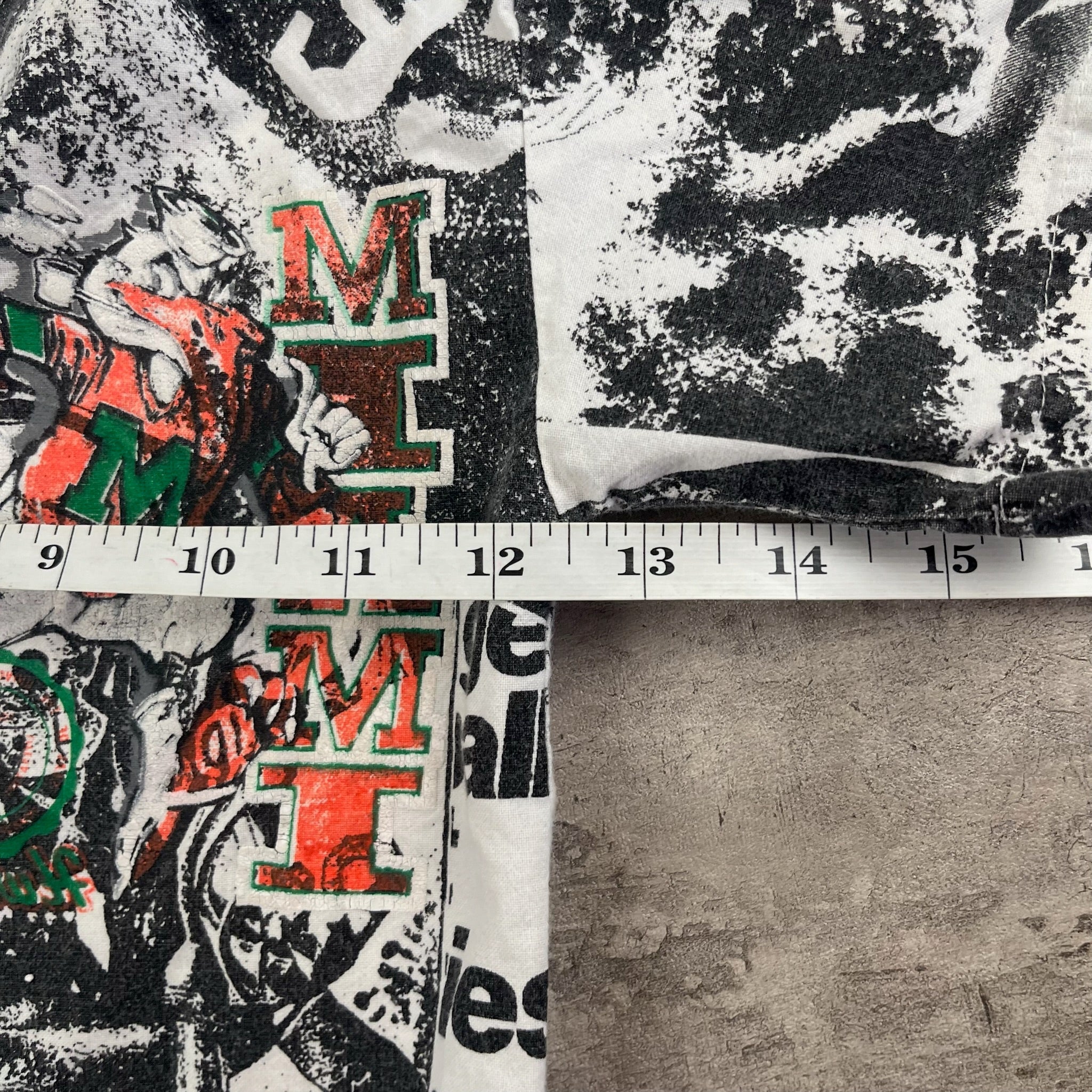 Vintage Miami Hurricanes 2/3T