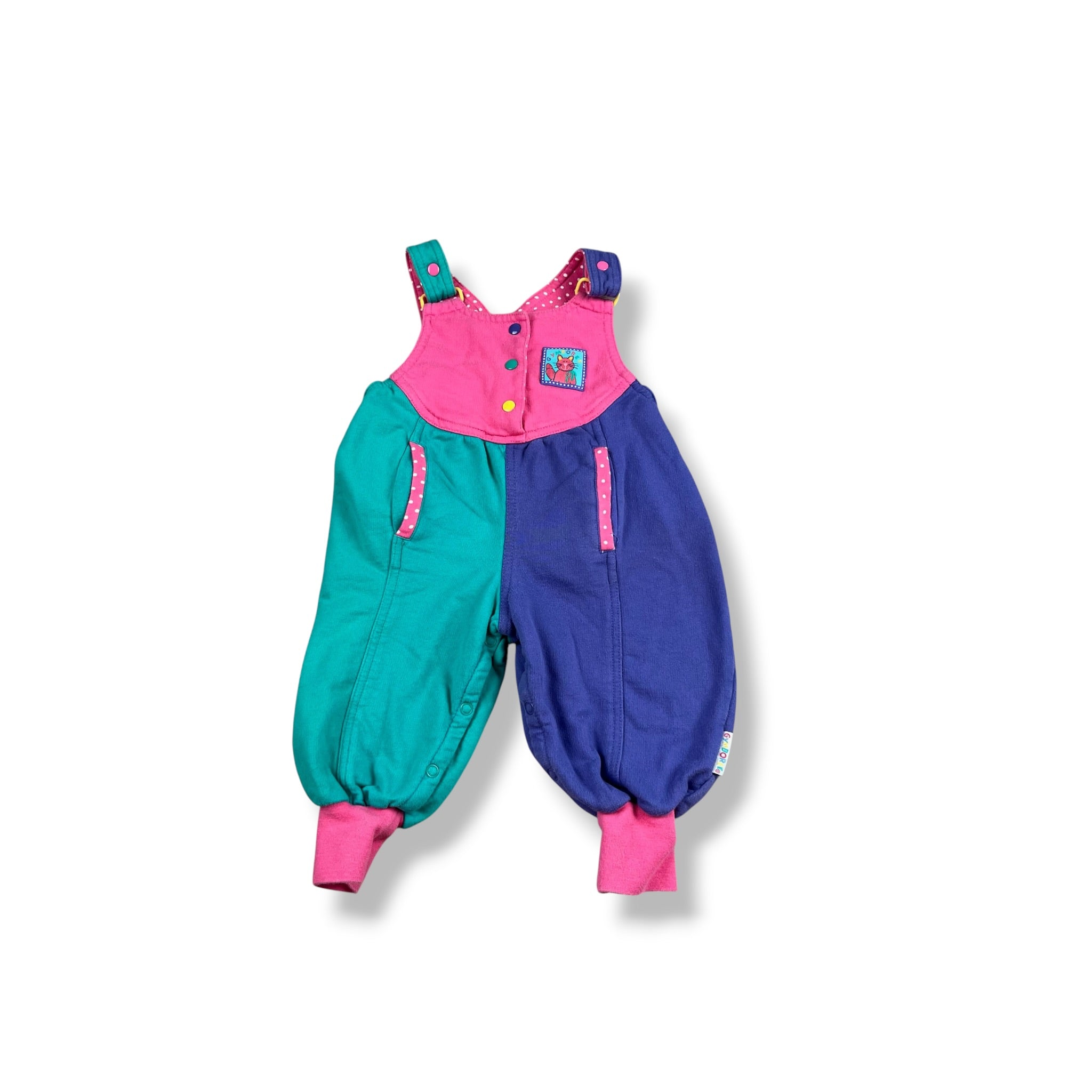 Vintage Gymboree Pastel Romper 6-9 Months