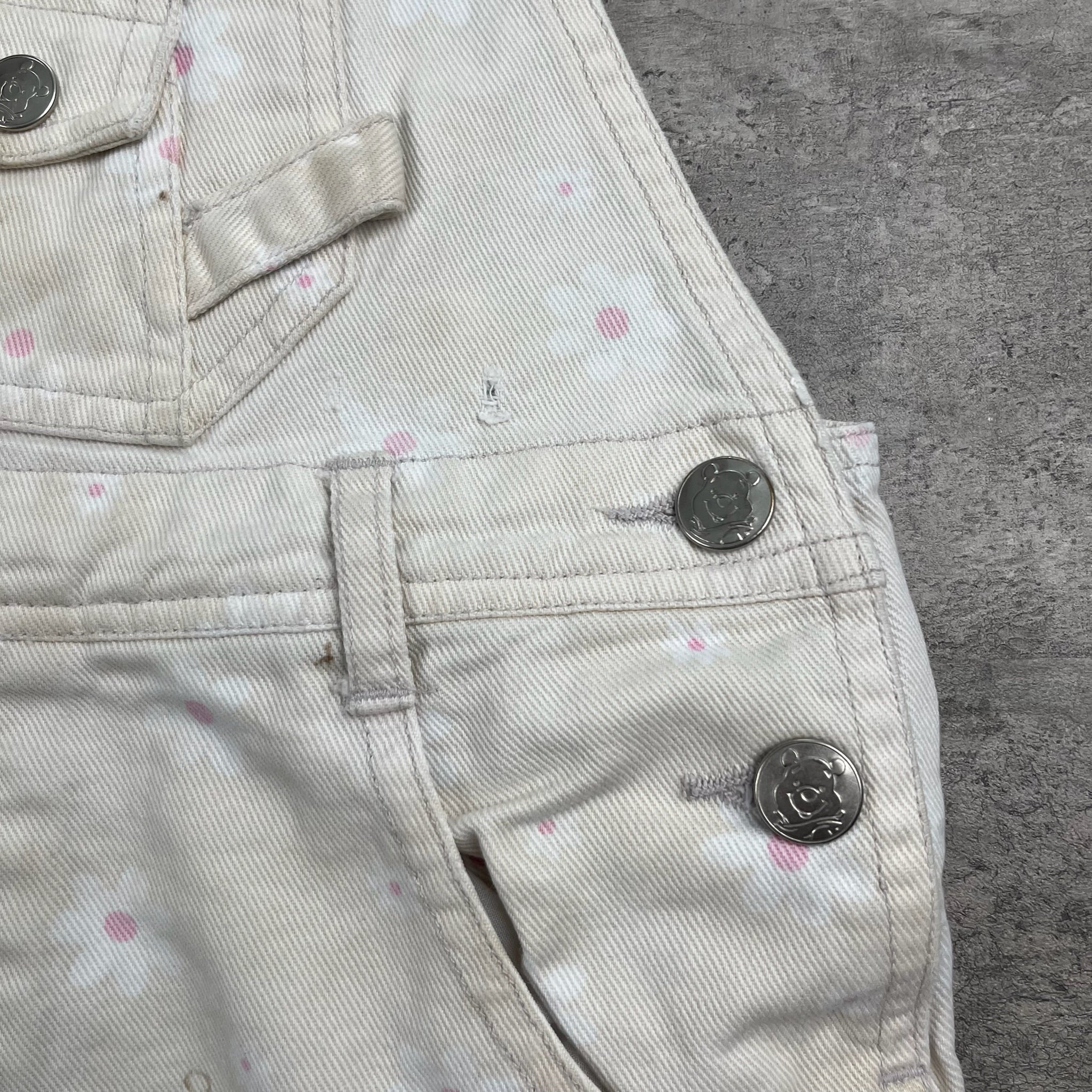 Vintage Winnie The Pooh Shortalls 6/7