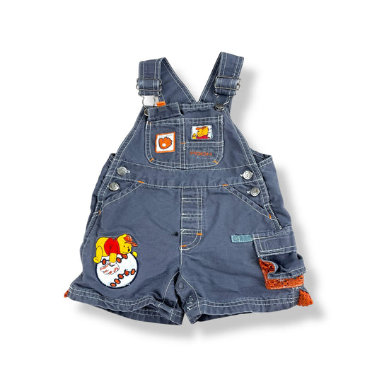 Vintage Winnie The Pooh Shortalls 12 Months