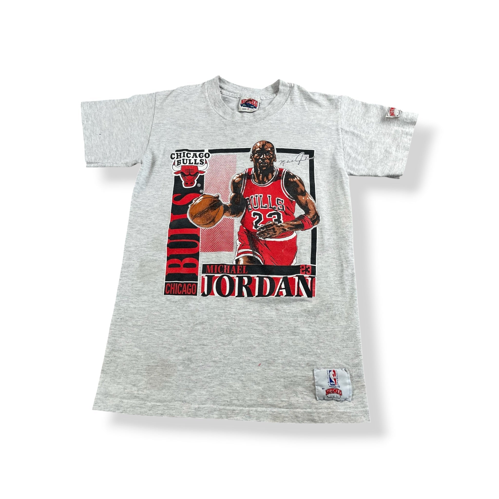 Vintage Nutmeg Michael Jordan Shirt Youth Large