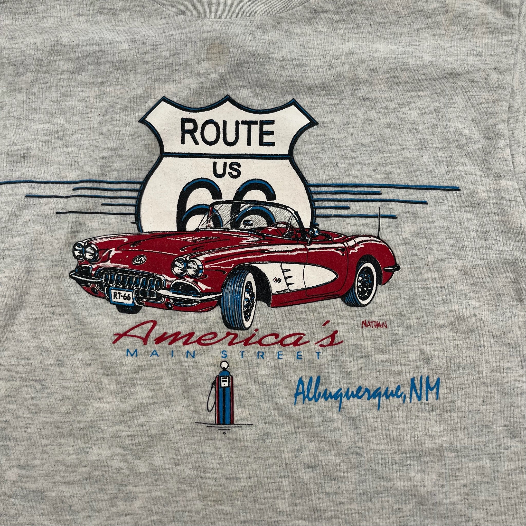 Vintage Route 66 New Mexico Souvenir 5/6T