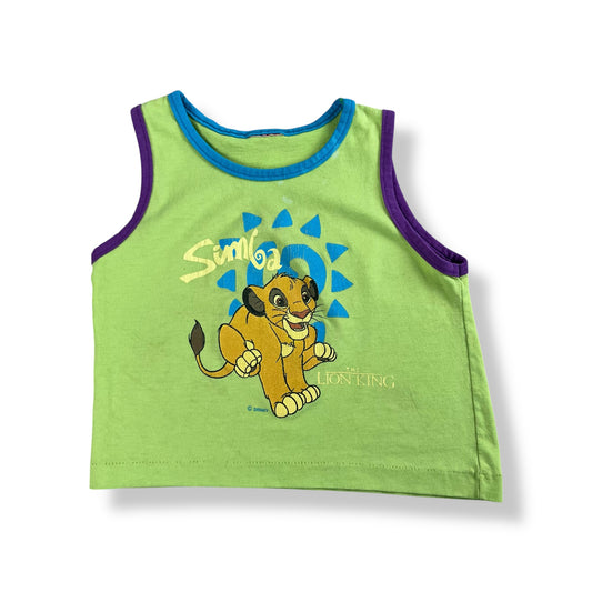 Vintage Simba Lion King Tank 18-24 Months