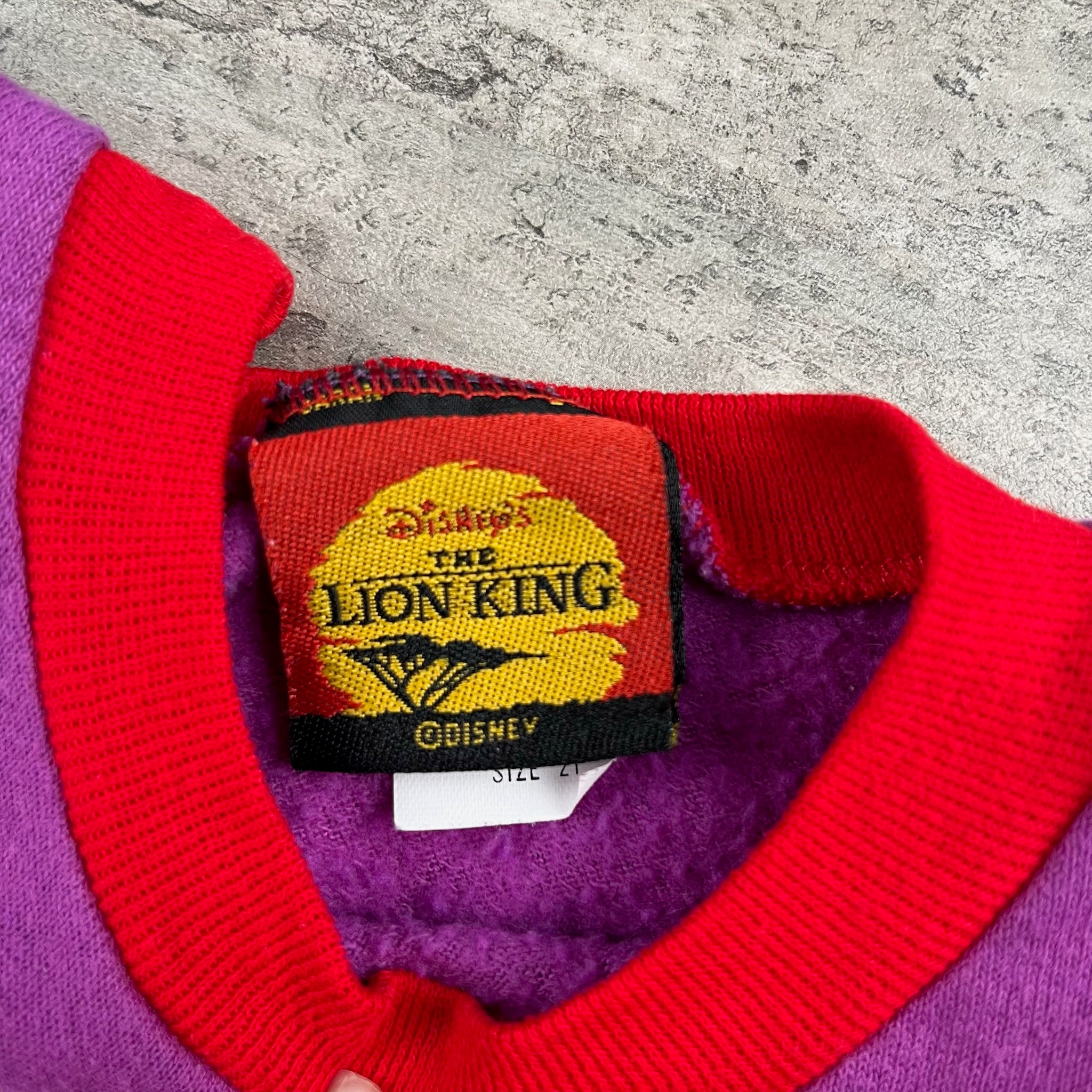 Vintage Nala Lion King Pelpum Top 18-24 Mo
