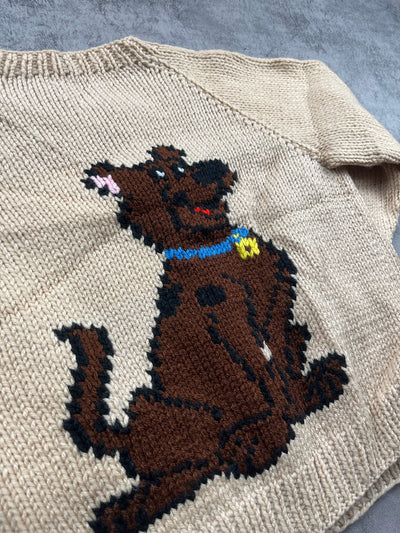 Vintage Scooby Doo Cardigan Knit 5T