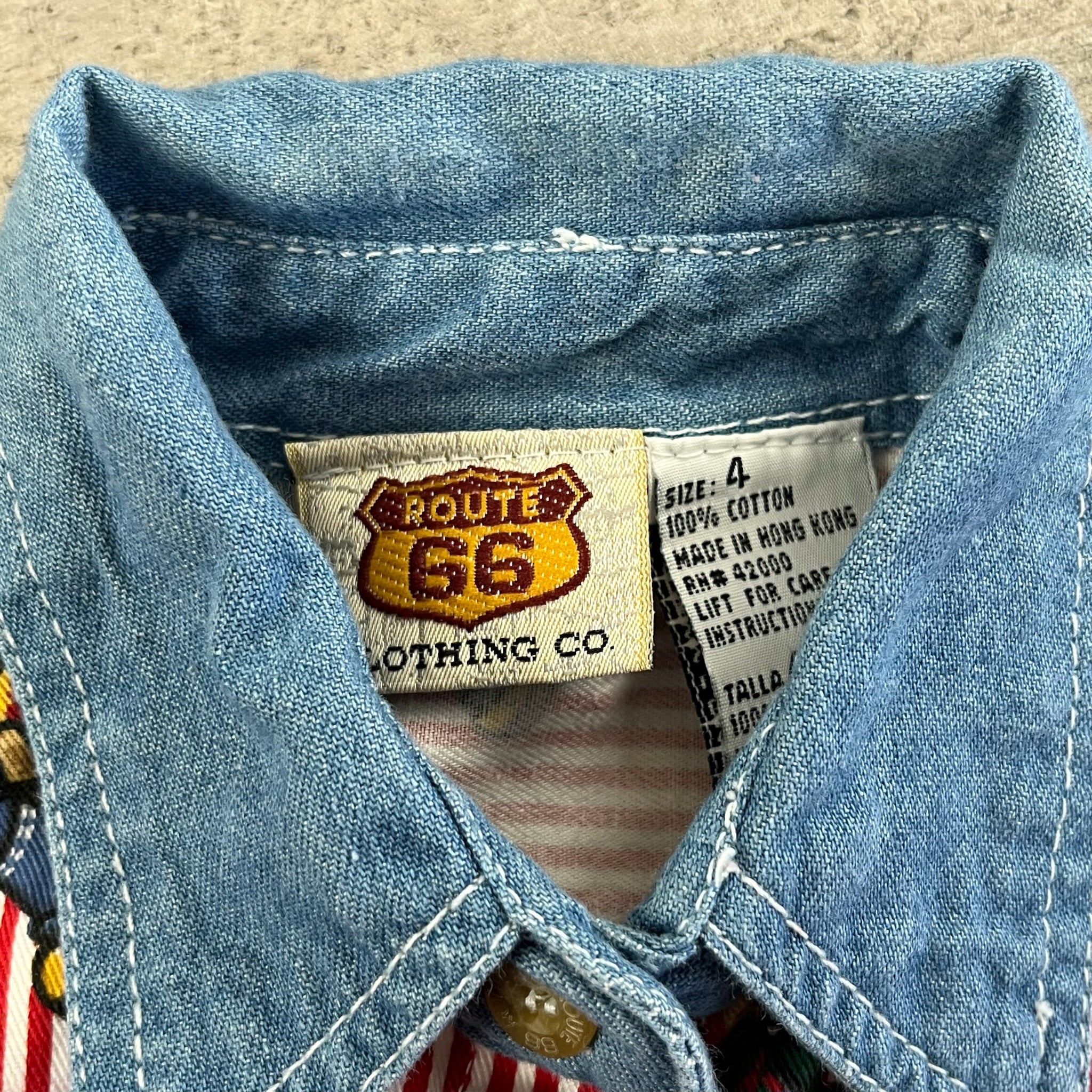 Vintage Striped Button Up 4T