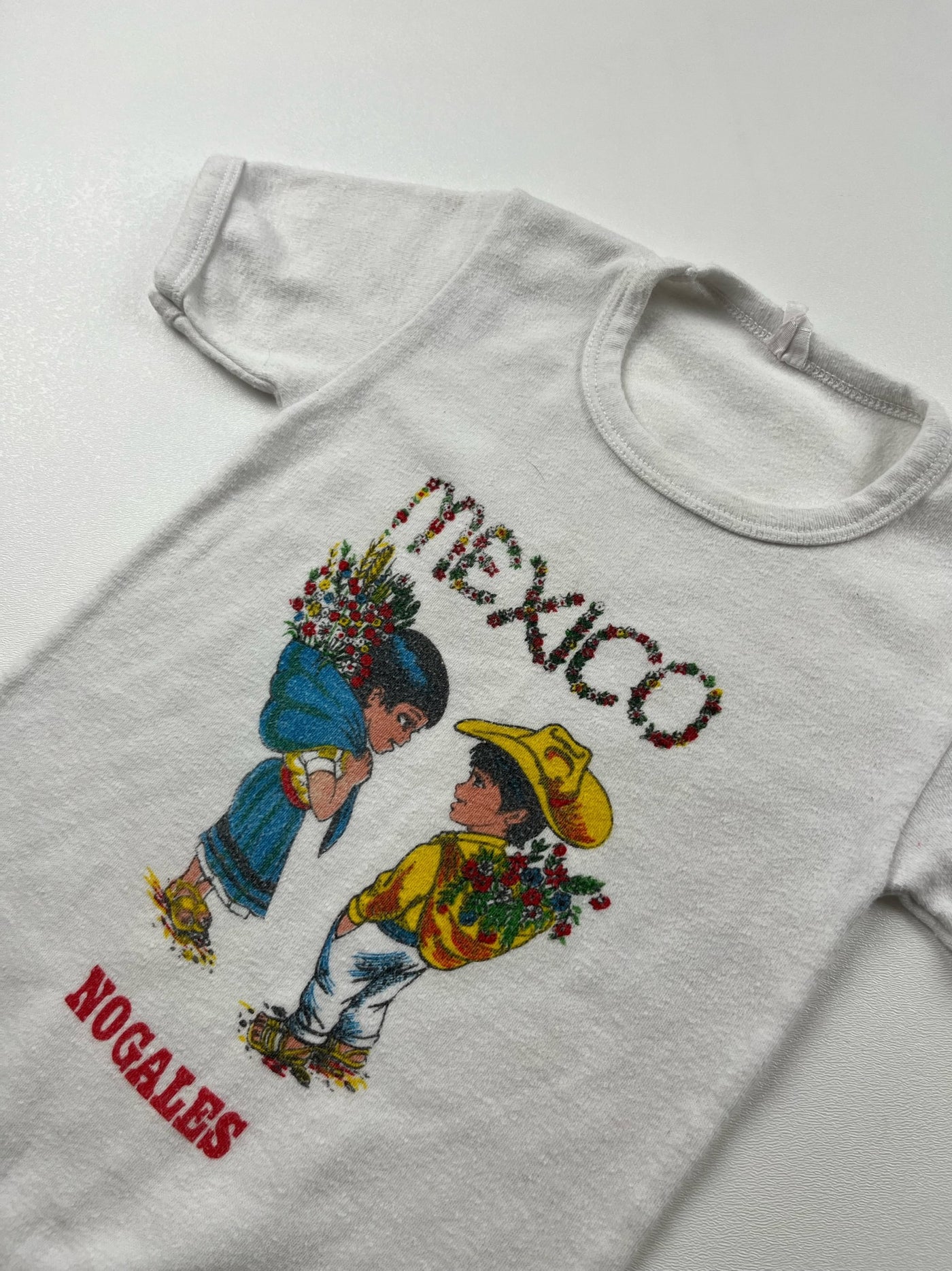 Vintage Mexico Souvenir T-Shirt 3/4T