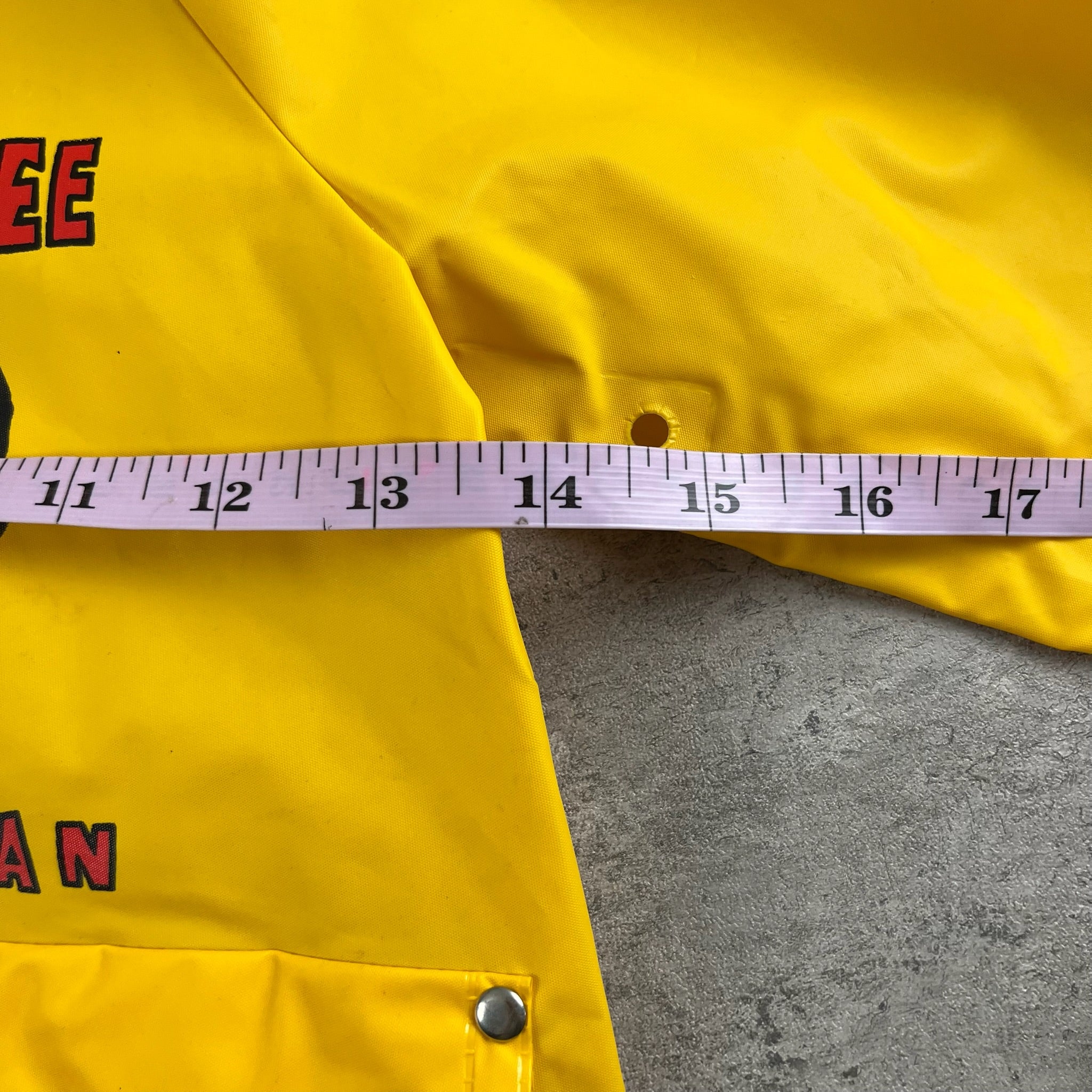 Vintage Peewee Herman Raincoat 4-6T