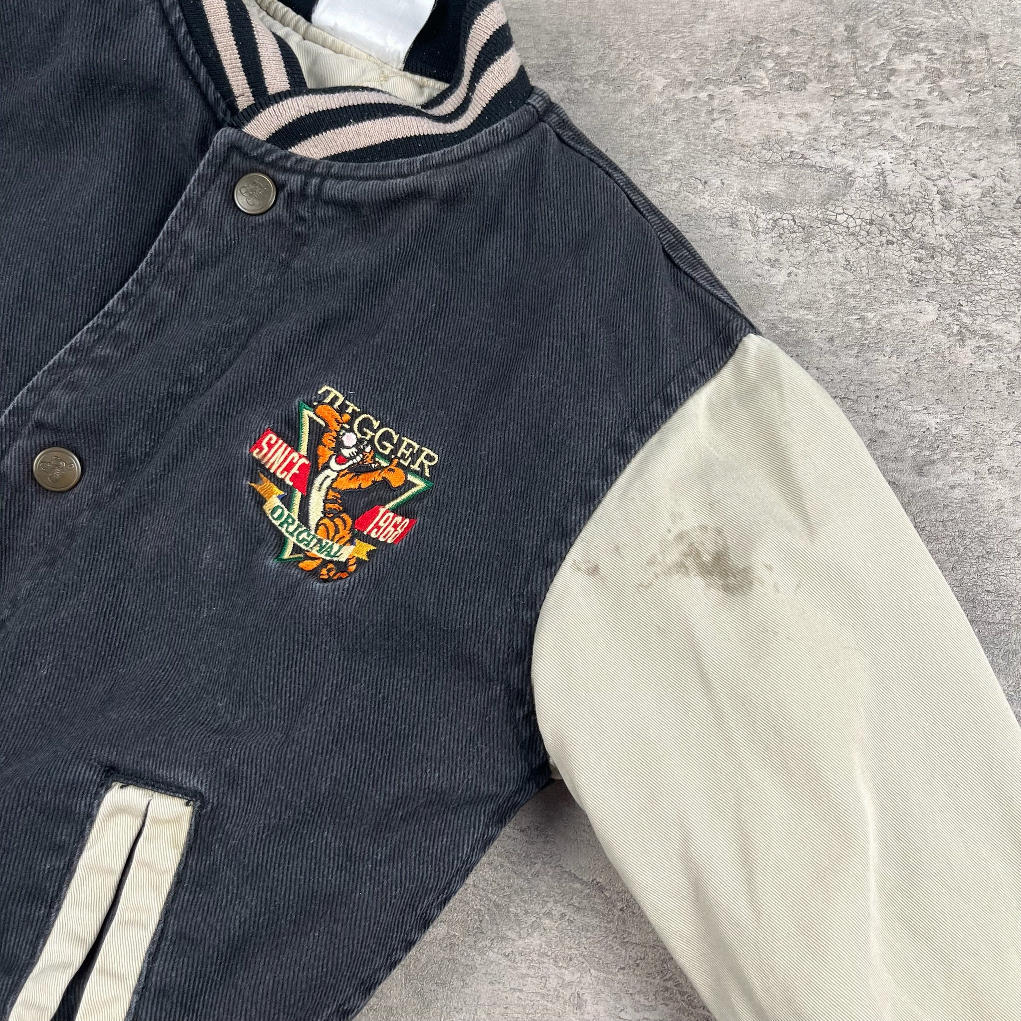 Vintage Disney Tigger Letterman Jacket 3/4T