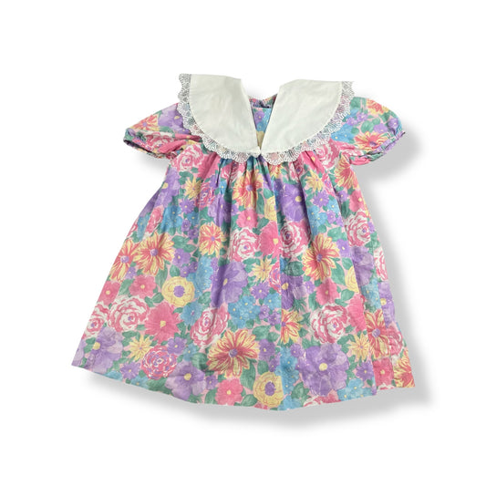 Vintage Rare Editions Floral Dress 3T