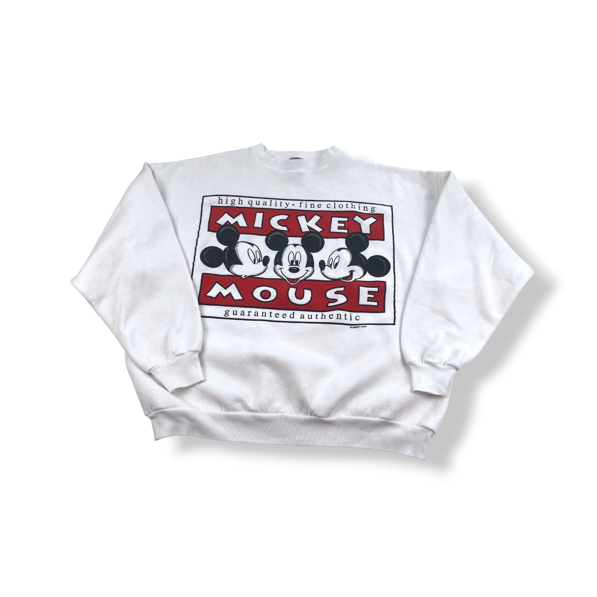 Vintage Mickey Mouse Crewneck Adult Large