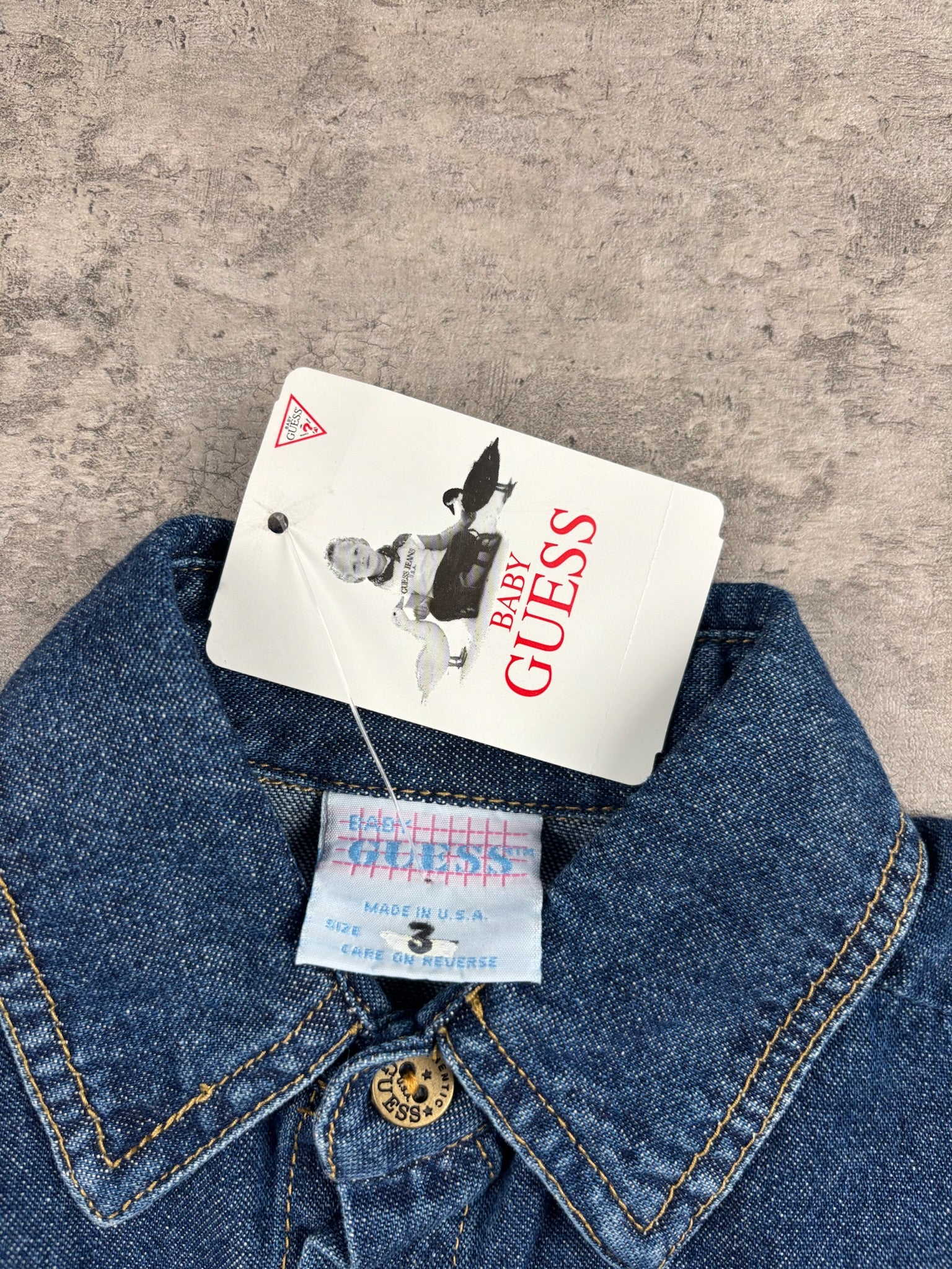 Vintage NWT Deadstock Guess 3/4T