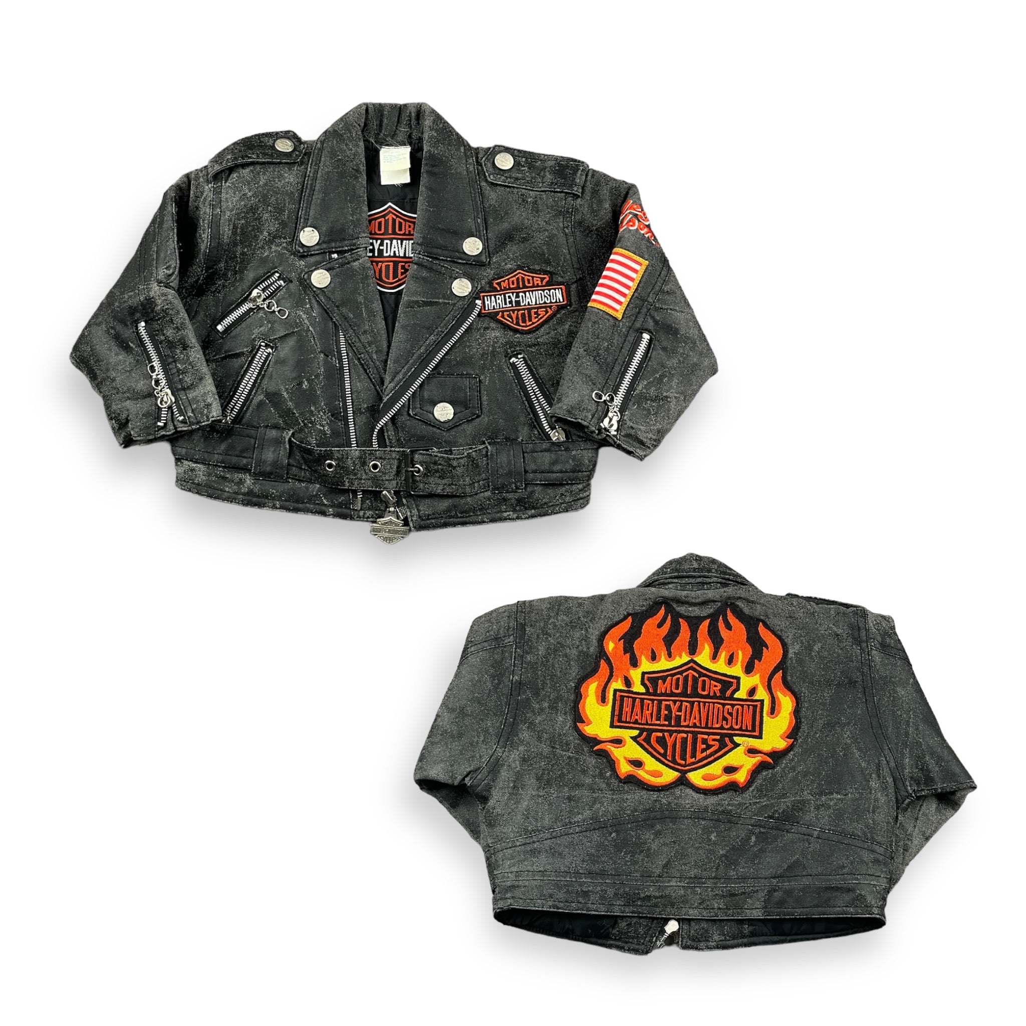 y2k✨️ Harley-Davidson 刺繍 ミリタリー ジャケット y2k✨️ Harley-Davidson 刺繍 ミリタリー ジャケット VTG Y2K