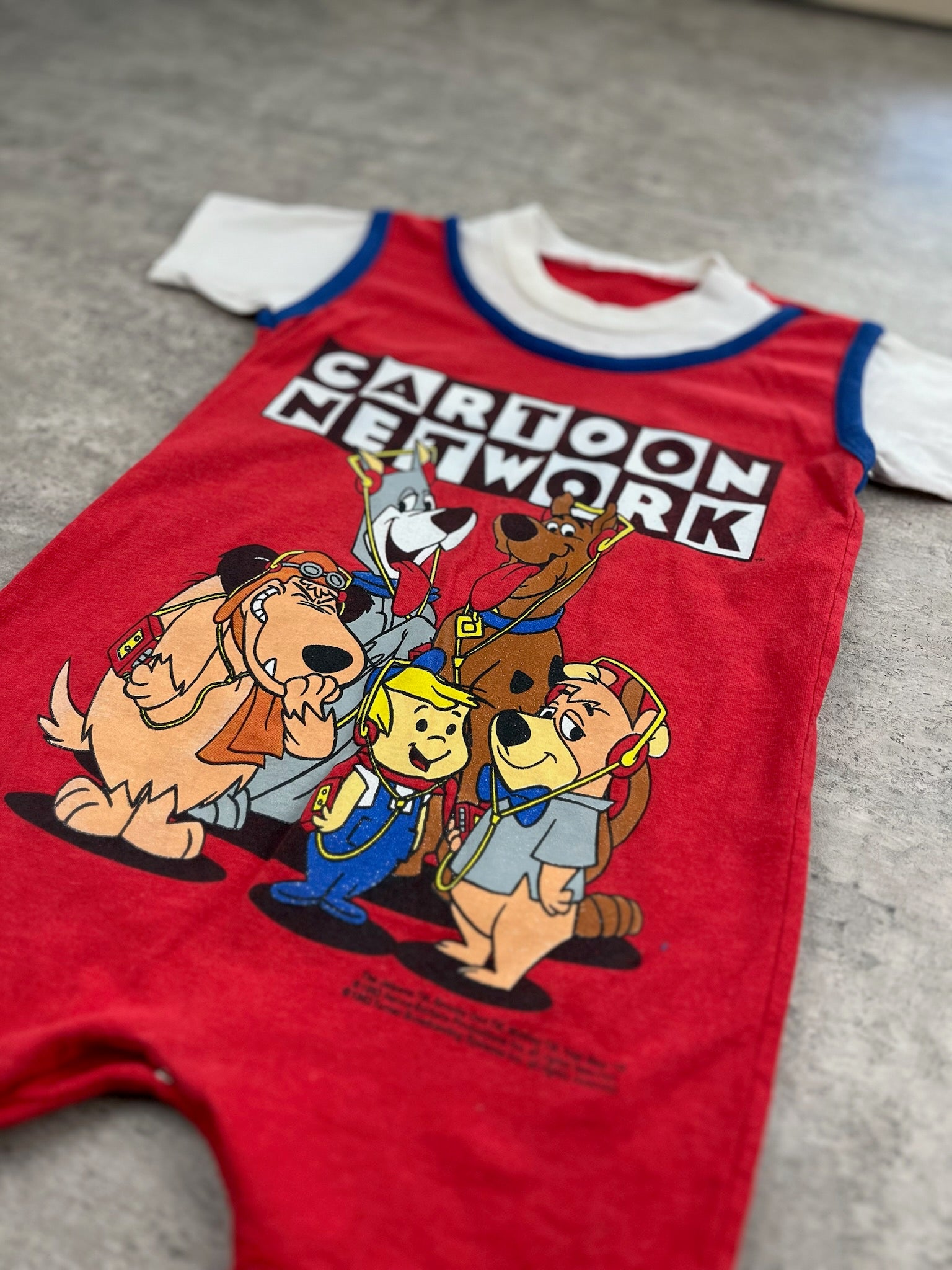 Vintage Cartoon Network Jetsons Romper Upcycled