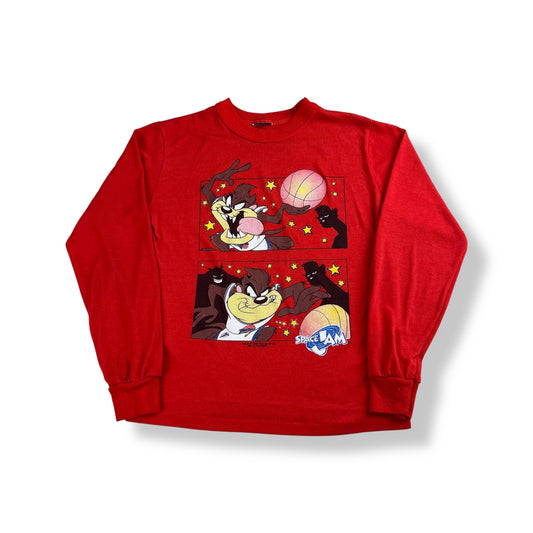 Vintage 1996 Taz Space Jam Longsleeve 6/7