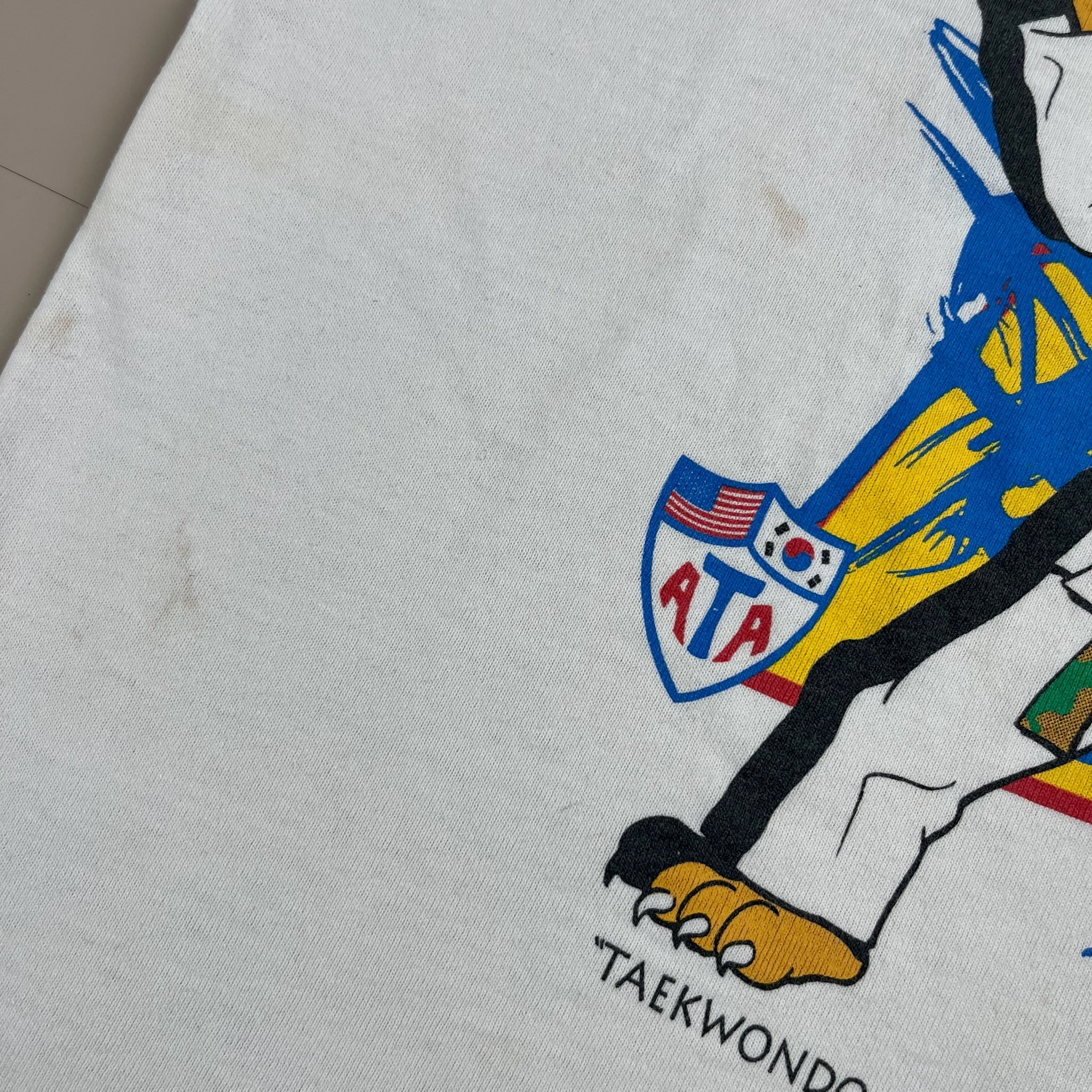 Vintage Taekwondo Lion T-Shirt 5T