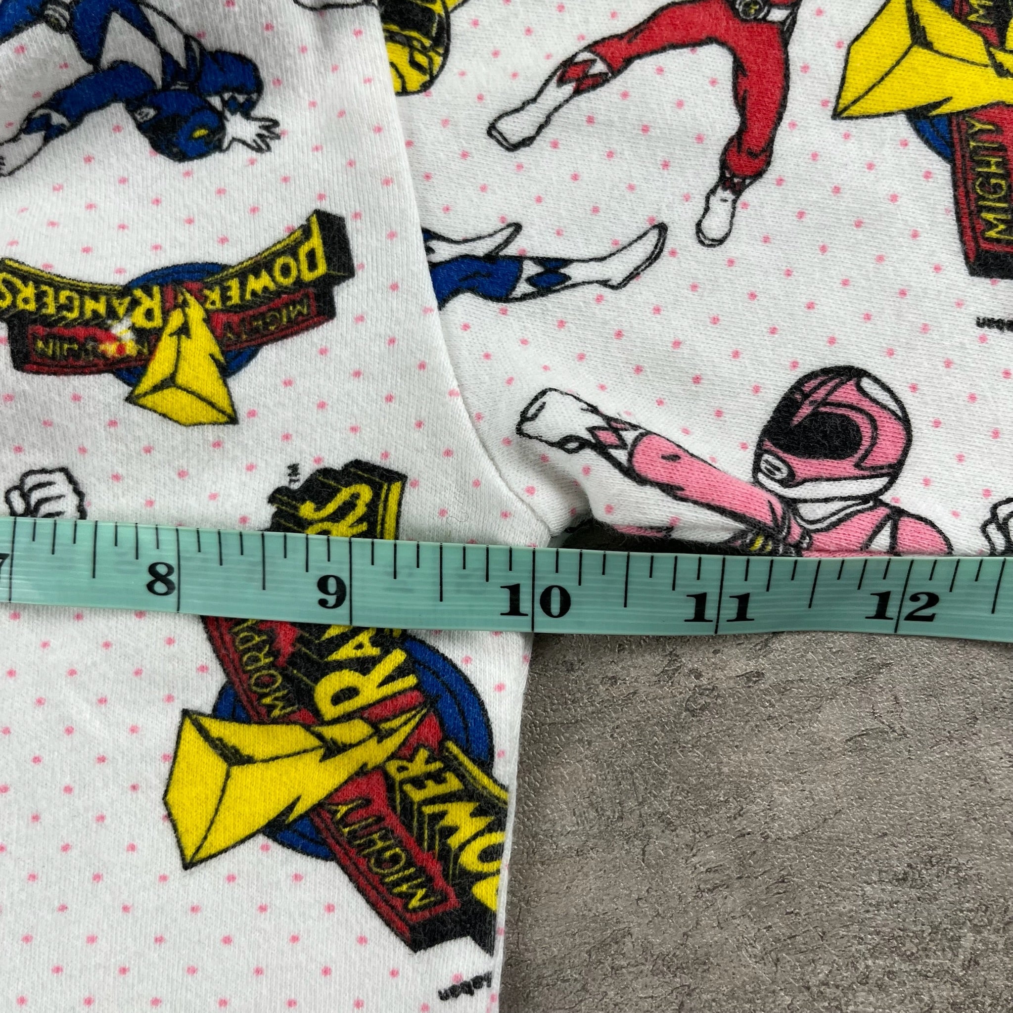 Vintage Mighty Morphin Power Rangers PJ Top 2T