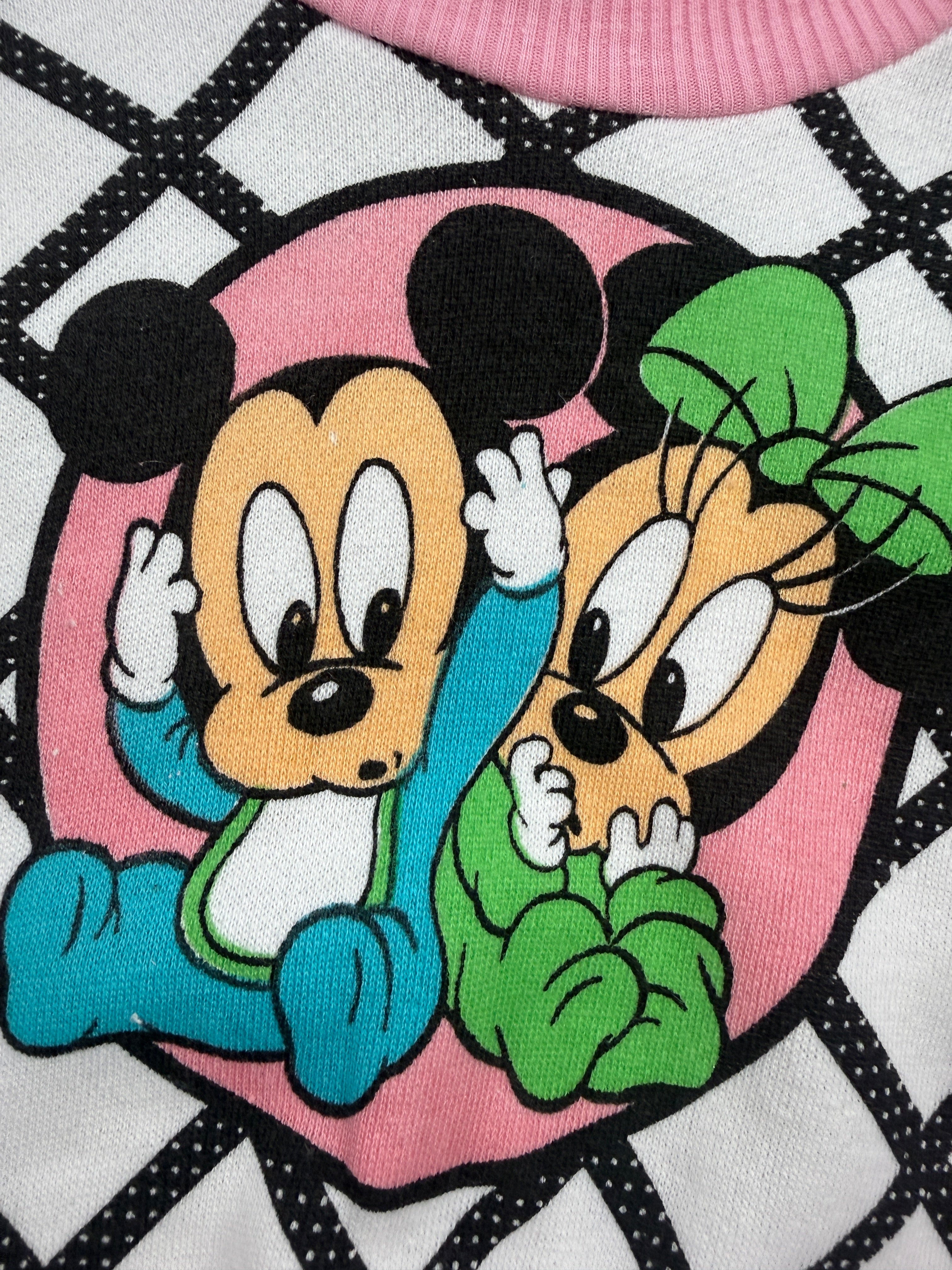 Vintage Disney Babies Minnie Mouse Sweater 9-12 Mo