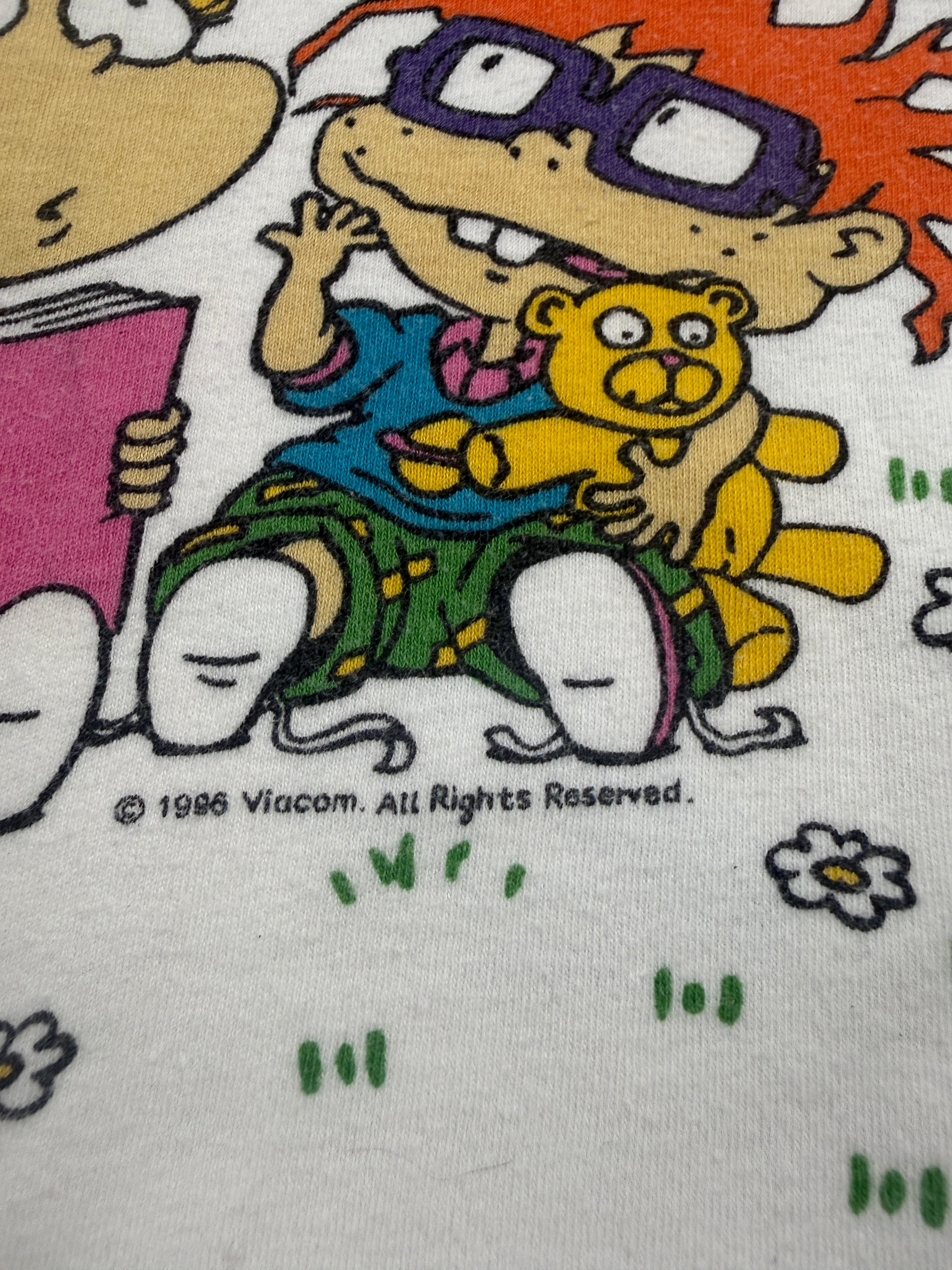 Vintage Rugrats AOP PJ Top 3T