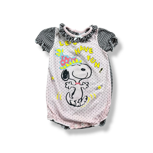 Vintage Snoopy Romper 18 Months