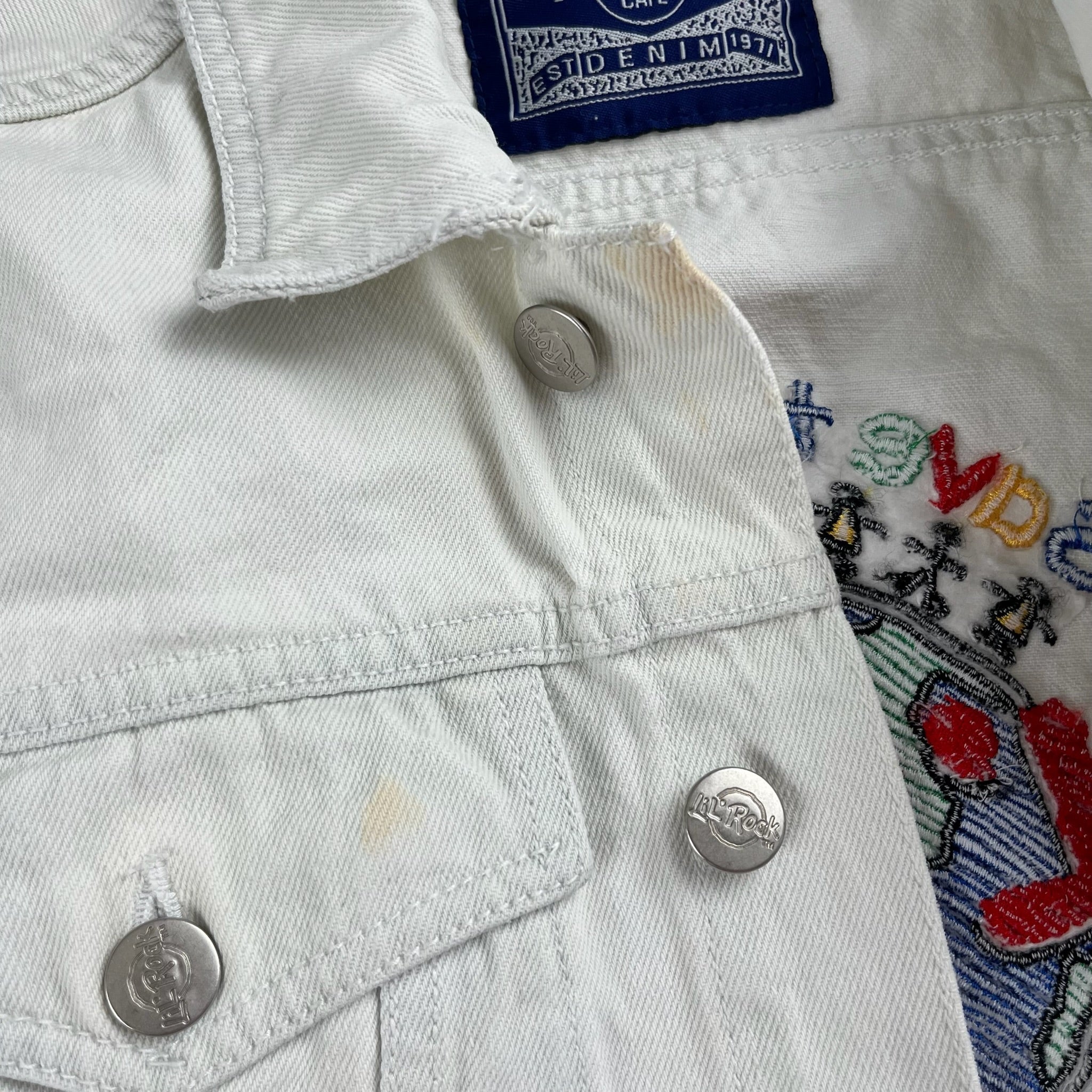 Vintage Hard Rock Denim Jacket 5T