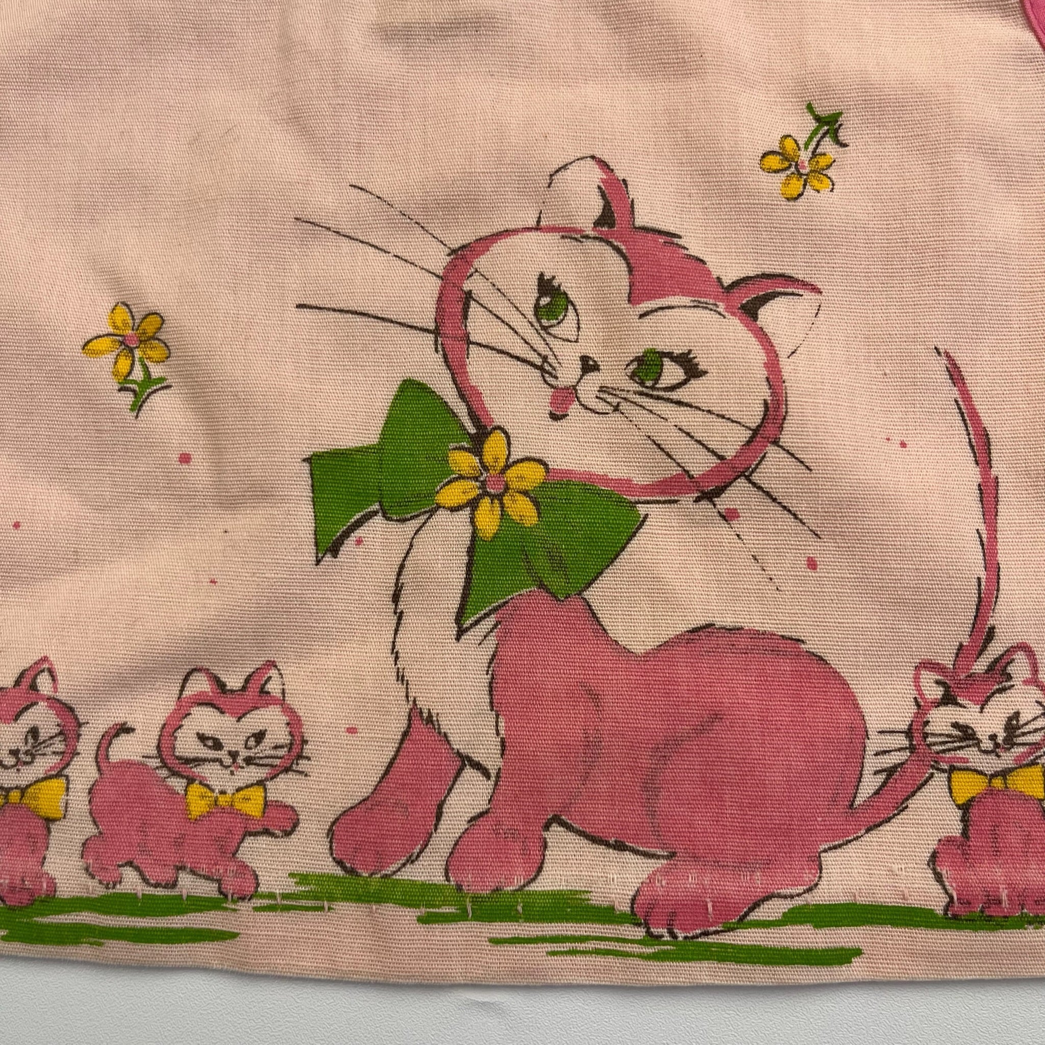 Vintage Cat Crop Tank 9-12 Months