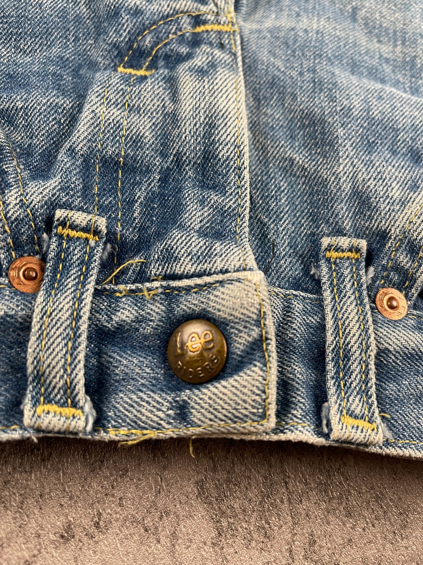 Vintage Lee Denim Jeans 24 Months