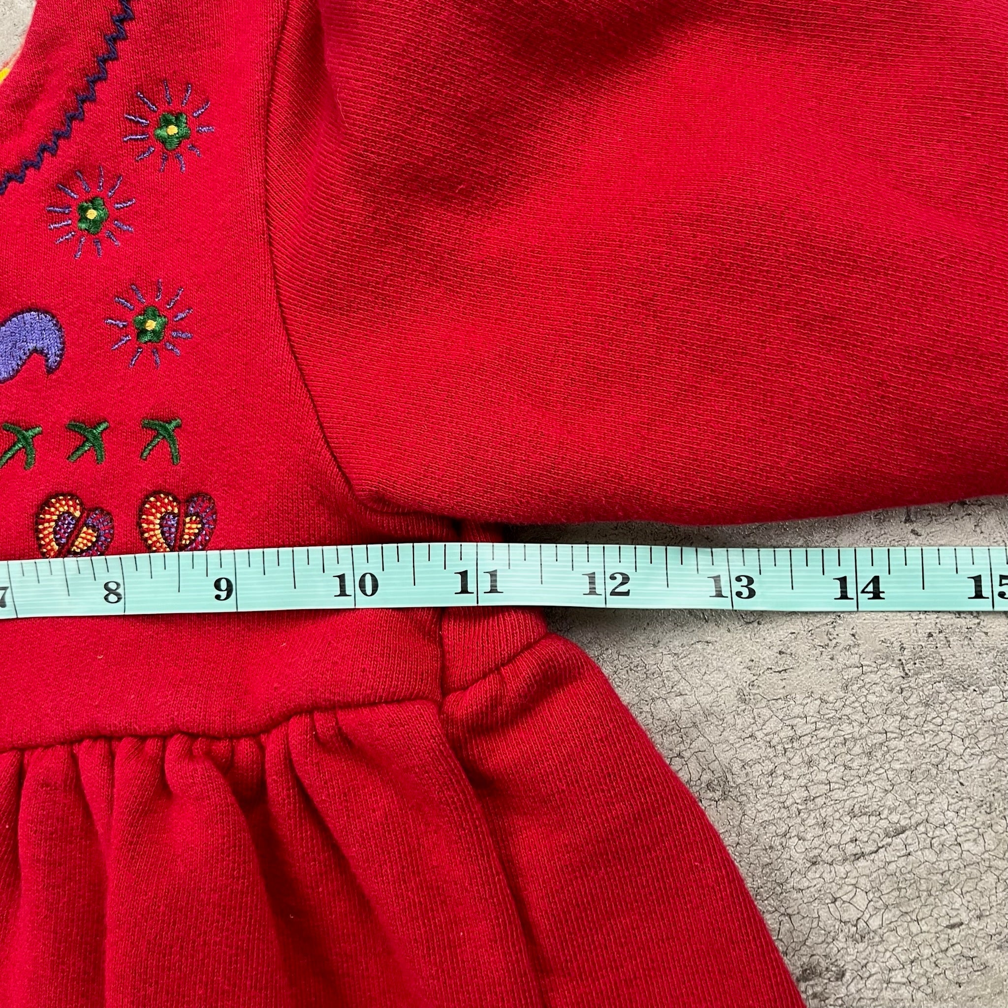 Vintage Macy Baby Sweater Dress 12-18 Months