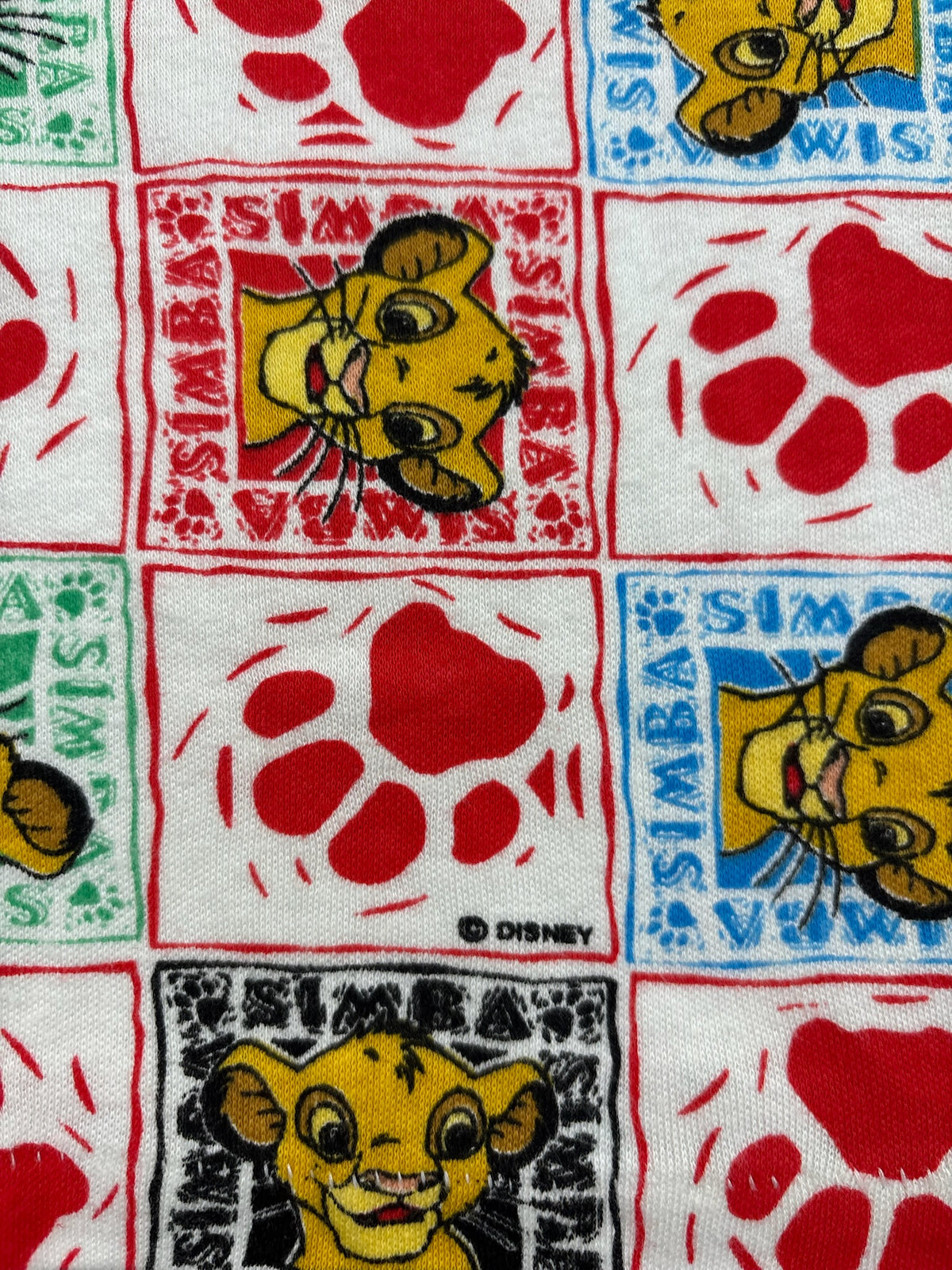 Vintage Lion King Pj Set 3/4T