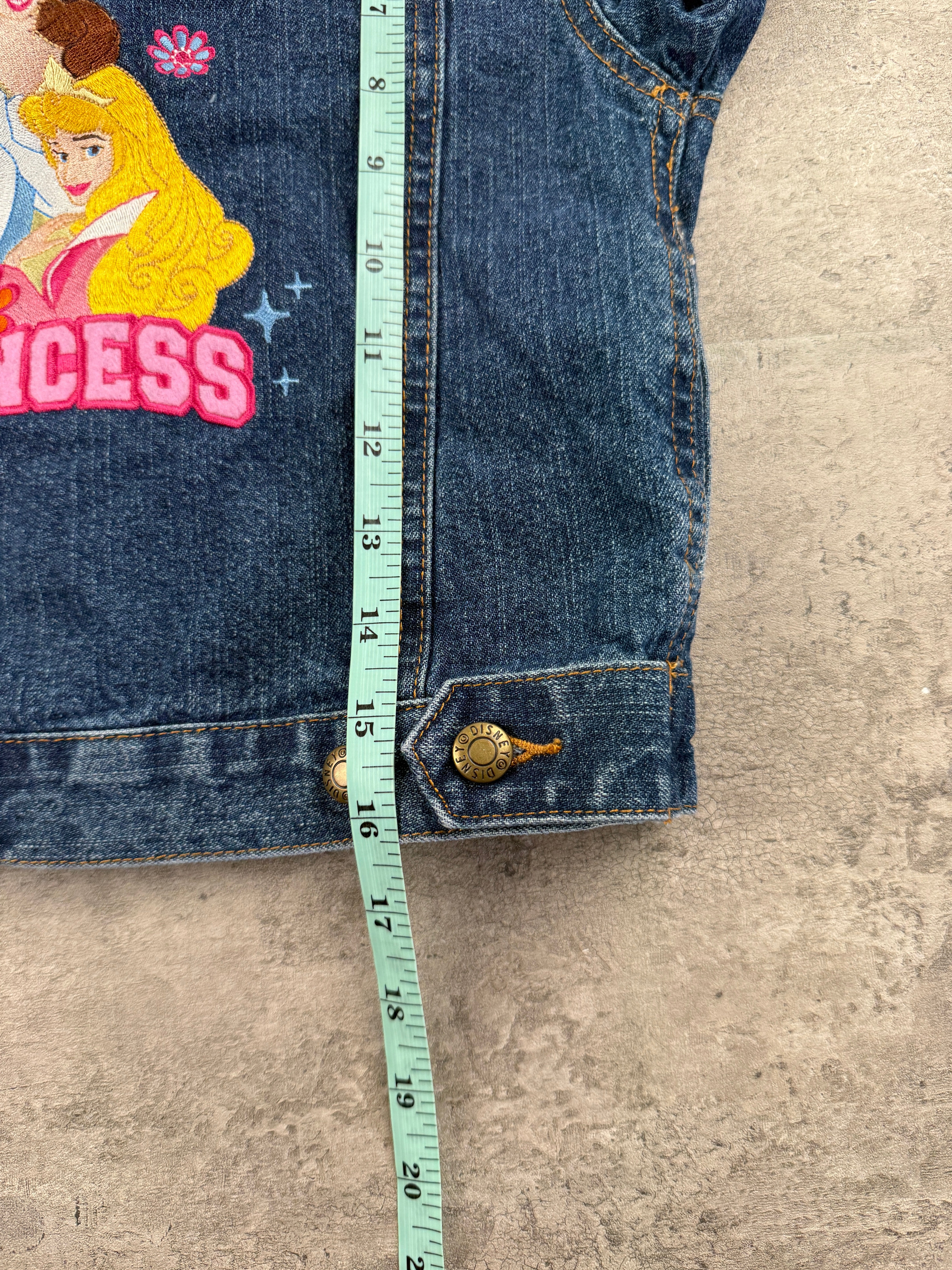 Y2K Disney Princess Denim Jacket 4T