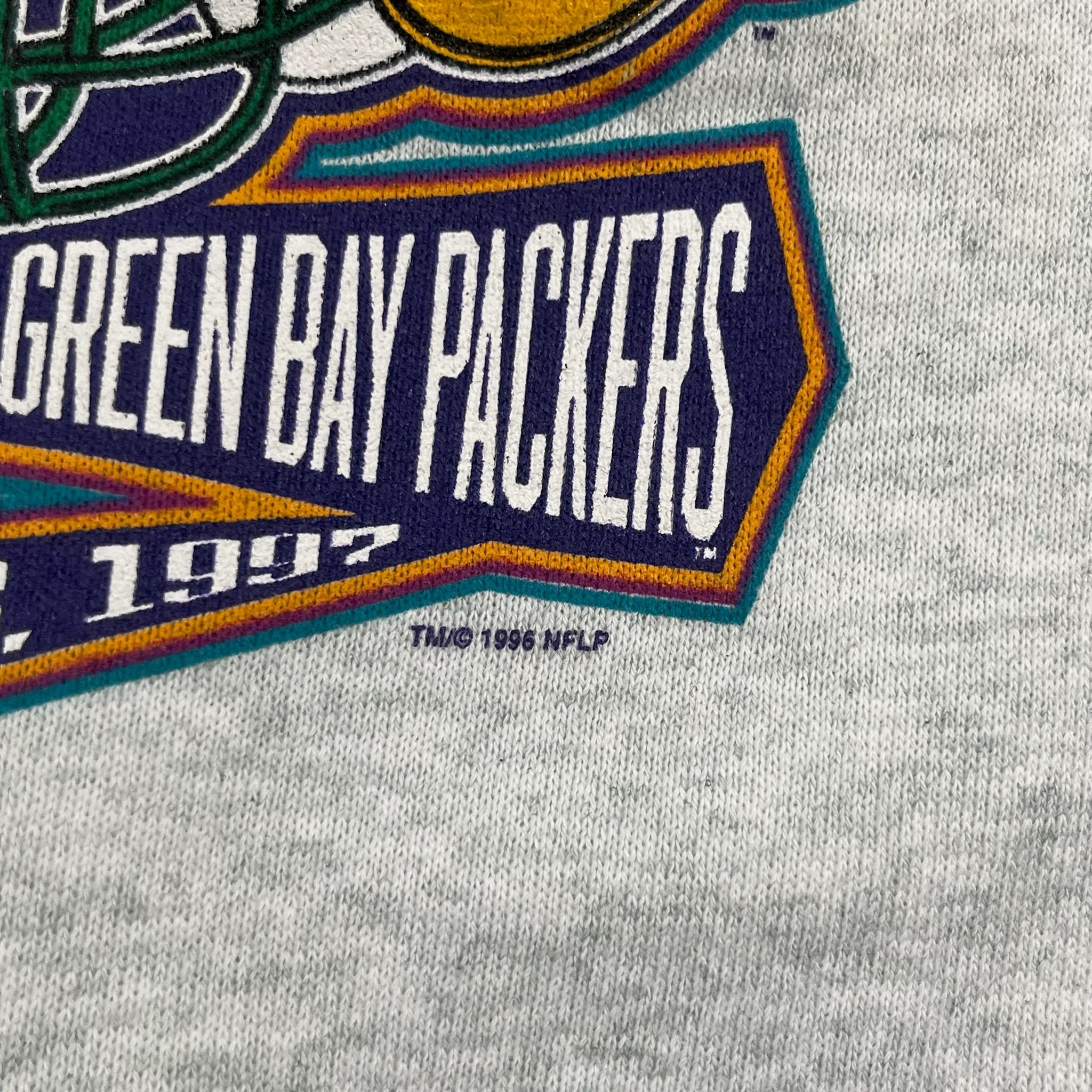Vintage Super Bowl XXXI New England Patriots vs. Green Bay Packers Crewneck