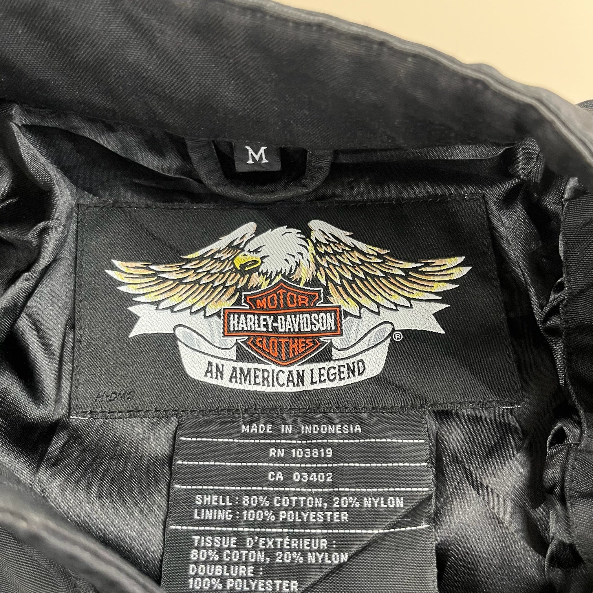 Y2K Harley Davidson Jacket Youth Extra Large Adult Small