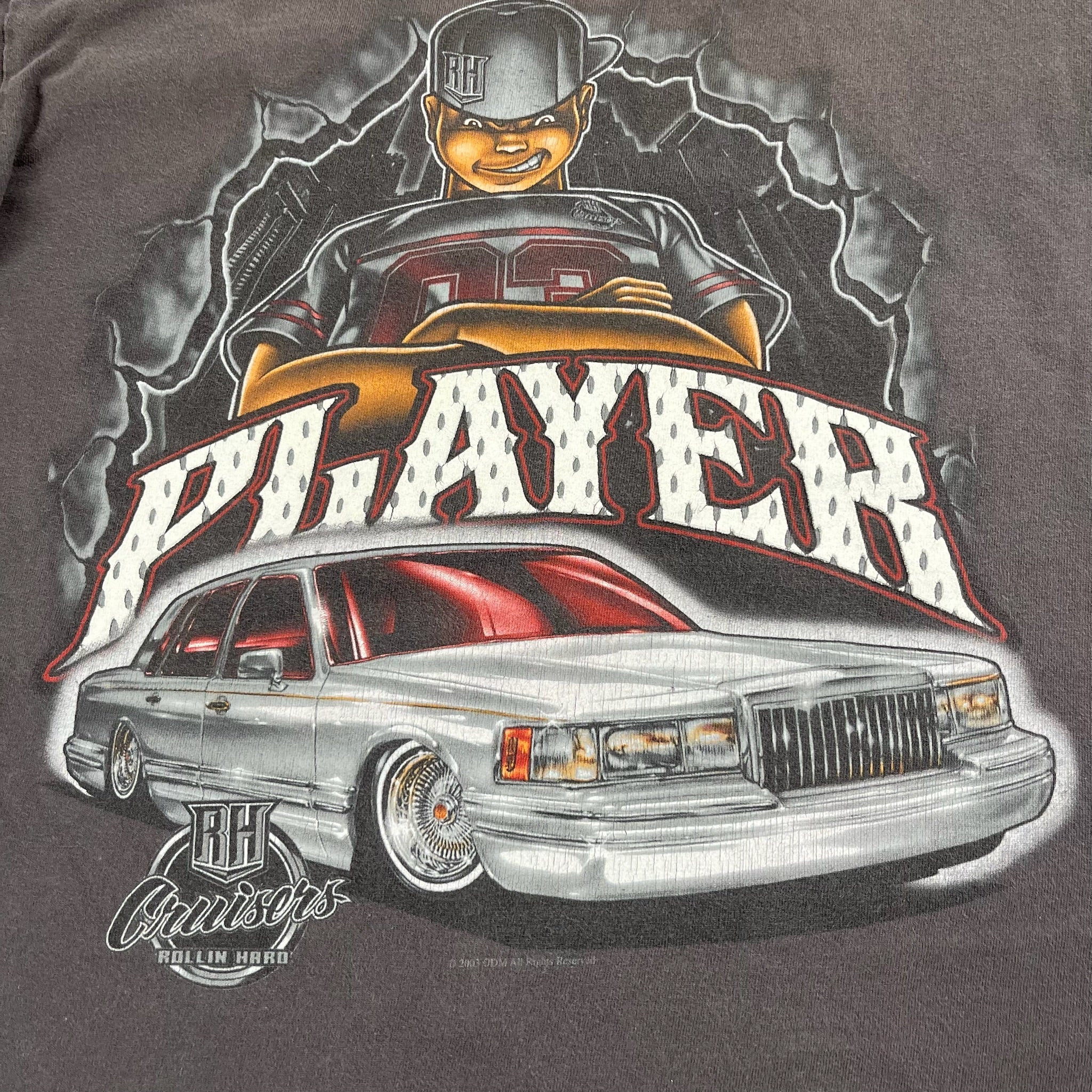 Vintage 2001 Player Tee 6/7