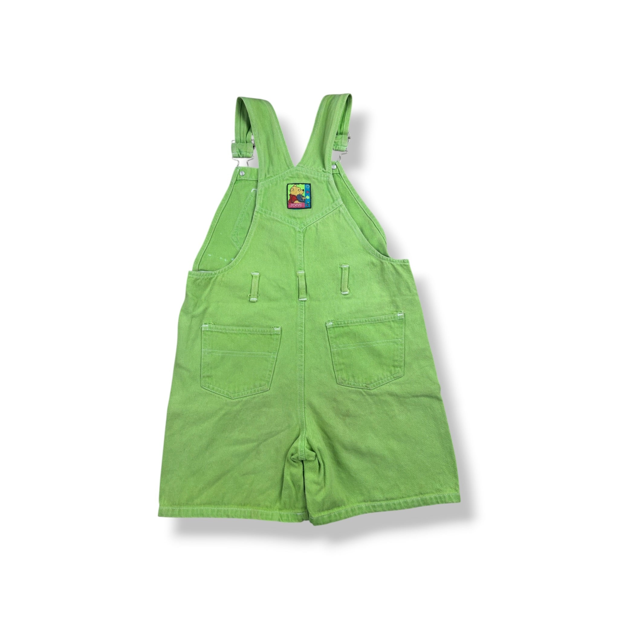 Vintage Winnie The Pooh Shortalls Youth Medium