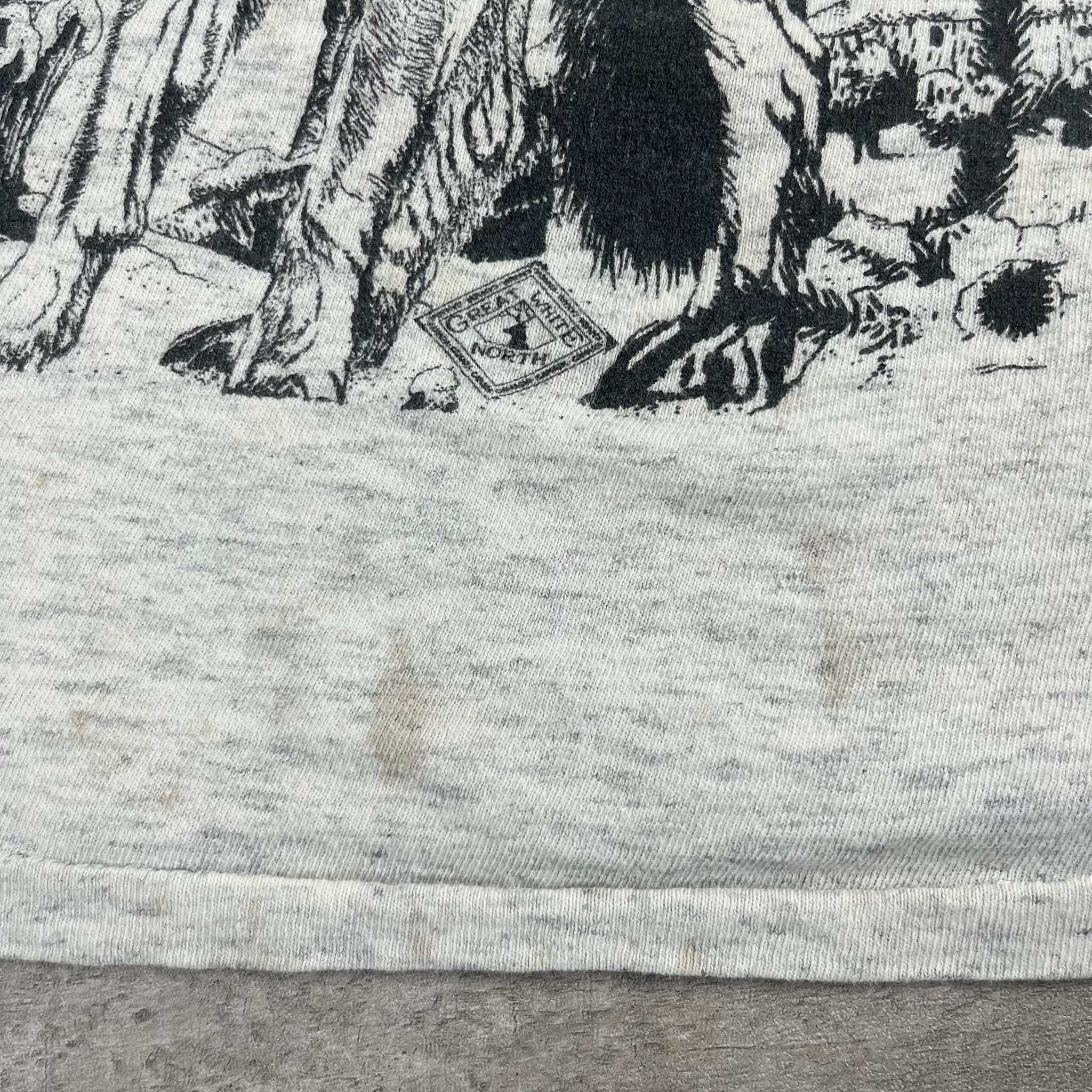 Vintage Wolf T-Shirt 3T
