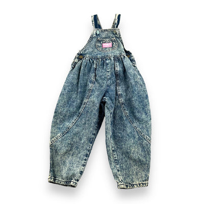 Vintage OshKosh Acidwash Overalls 2T