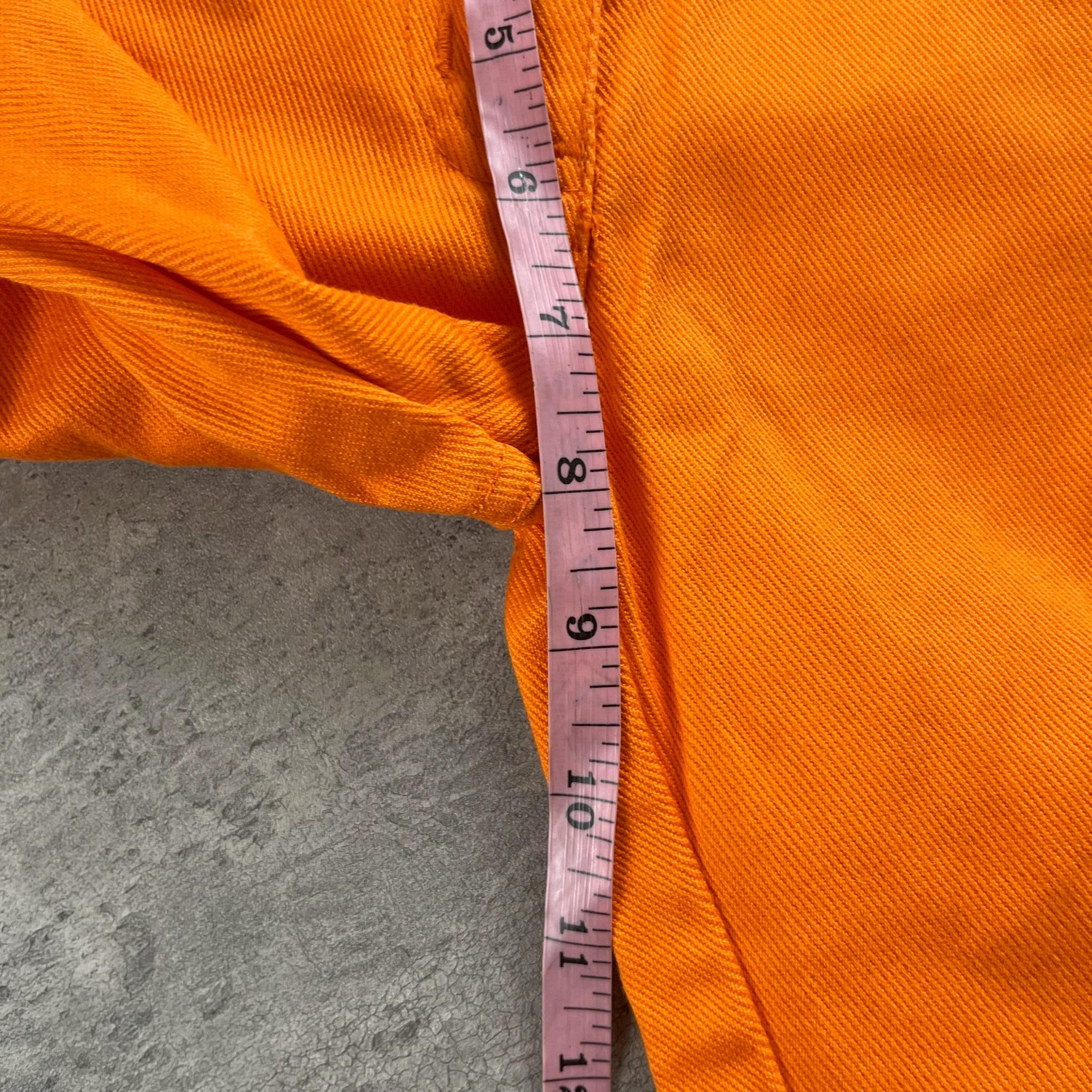 Vintage Orange Denim Jeans 4T